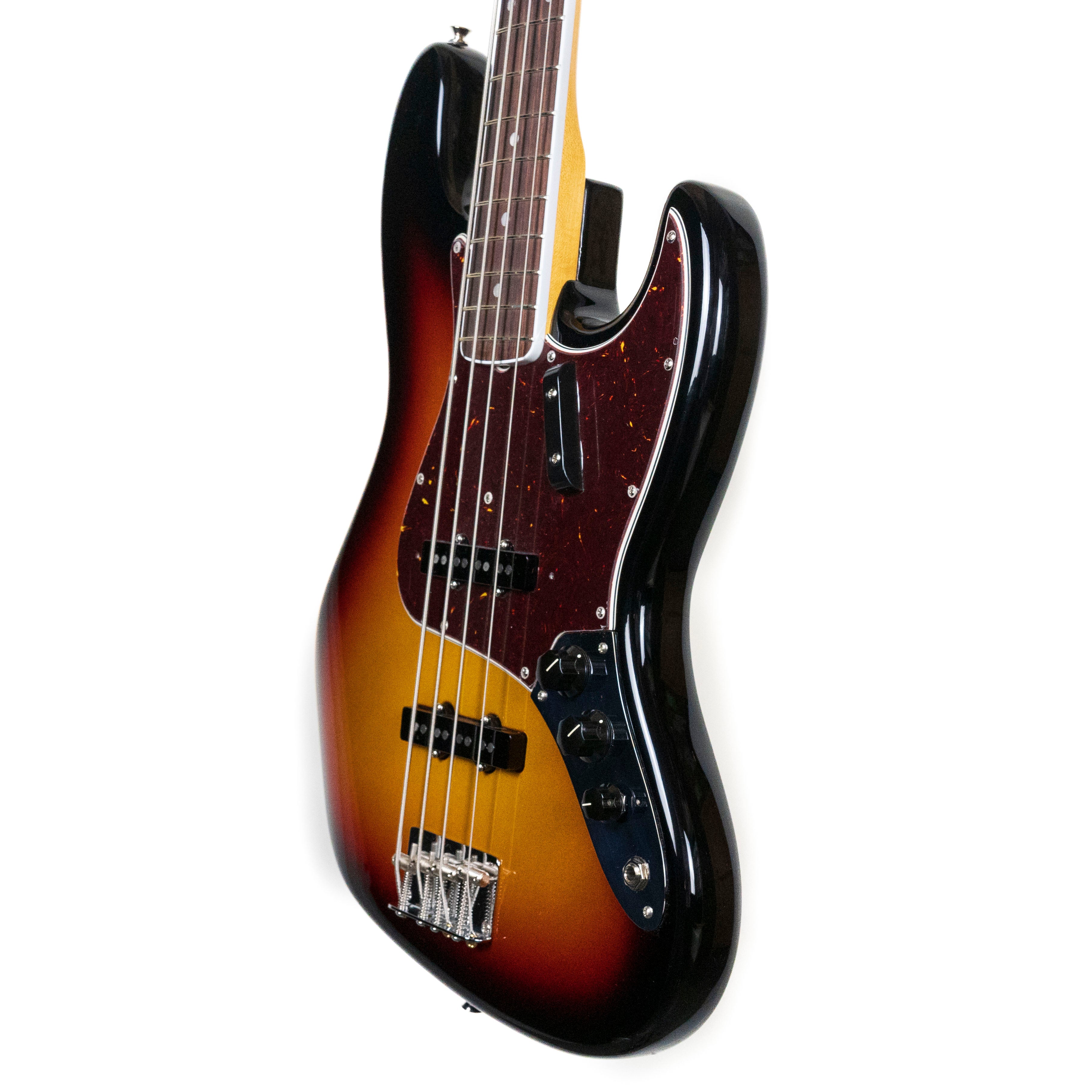 Fender American Vintage II '66 Jazz Bass 3-Tone Sunburst — Rudy's