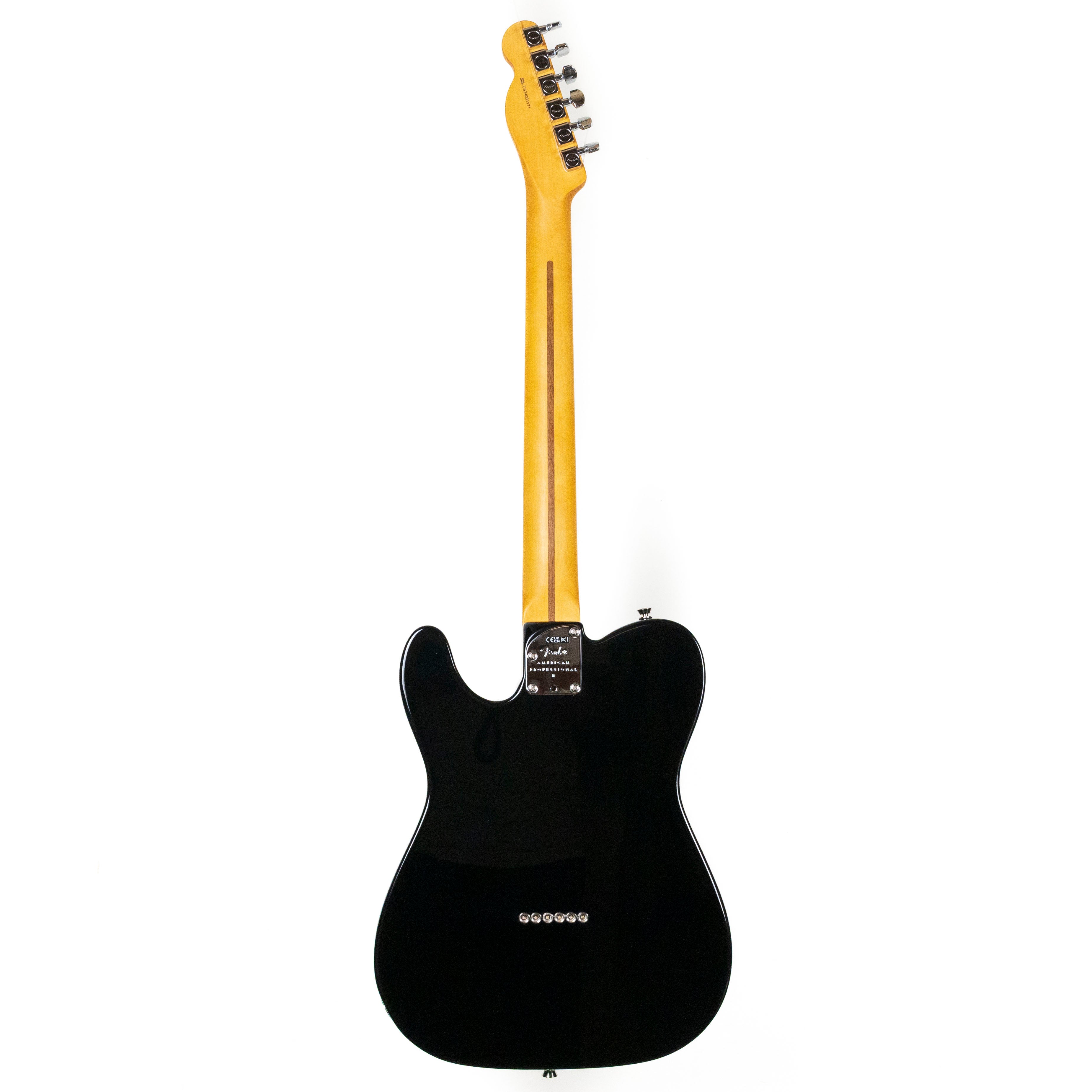 Fender American Professional II Telecaster Maple Neck Black