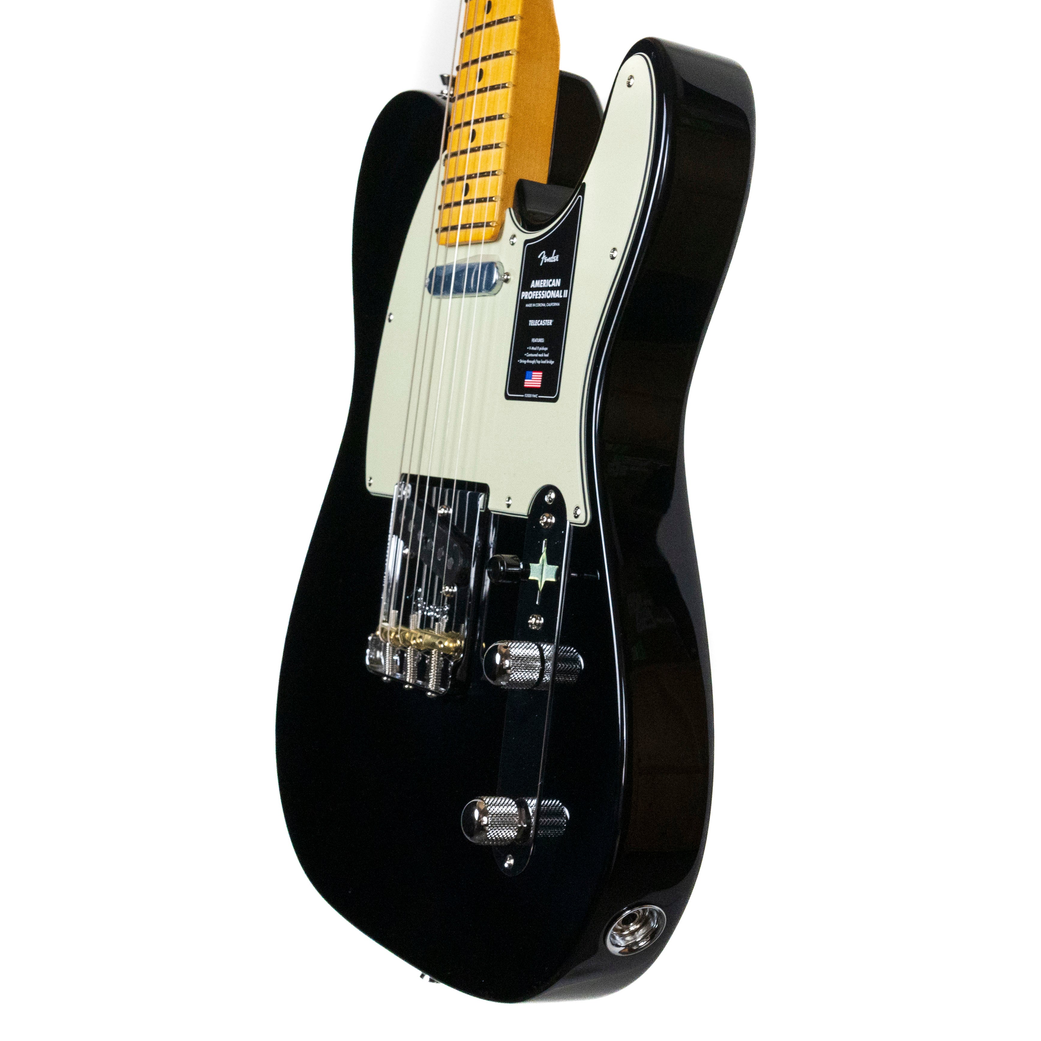 Fender American Professional II Telecaster Maple Neck Black