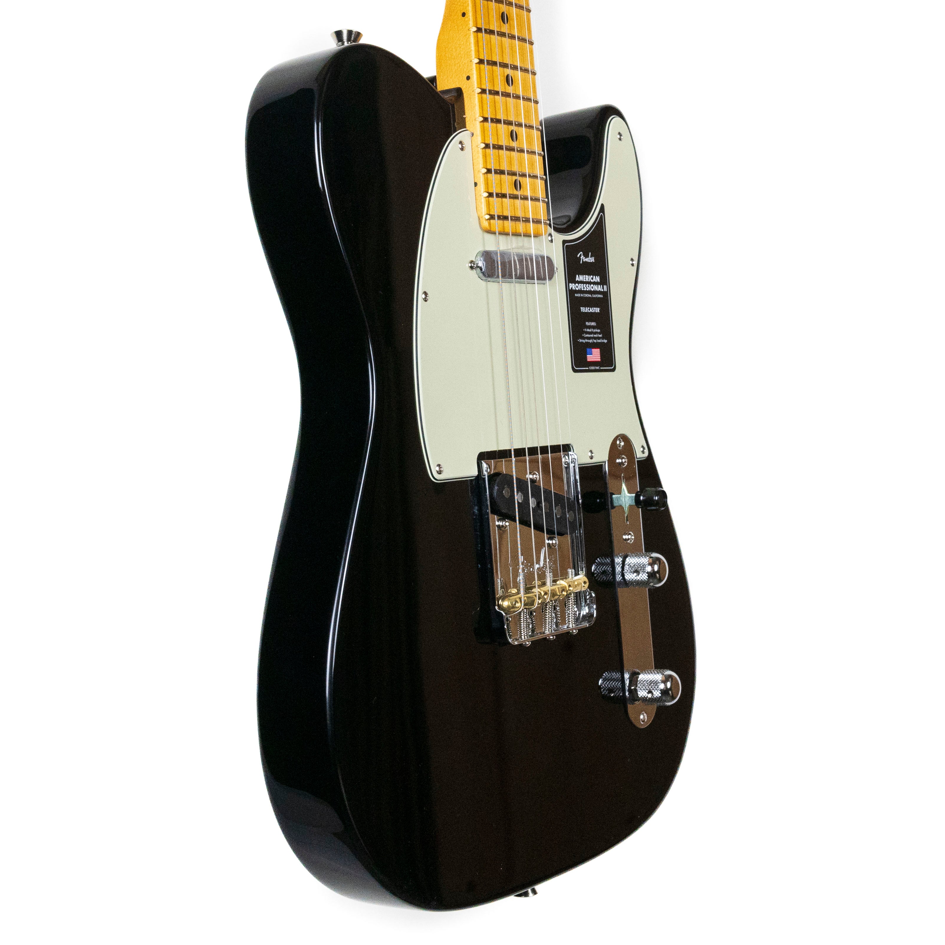 Fender American Professional II Telecaster Maple Neck Black