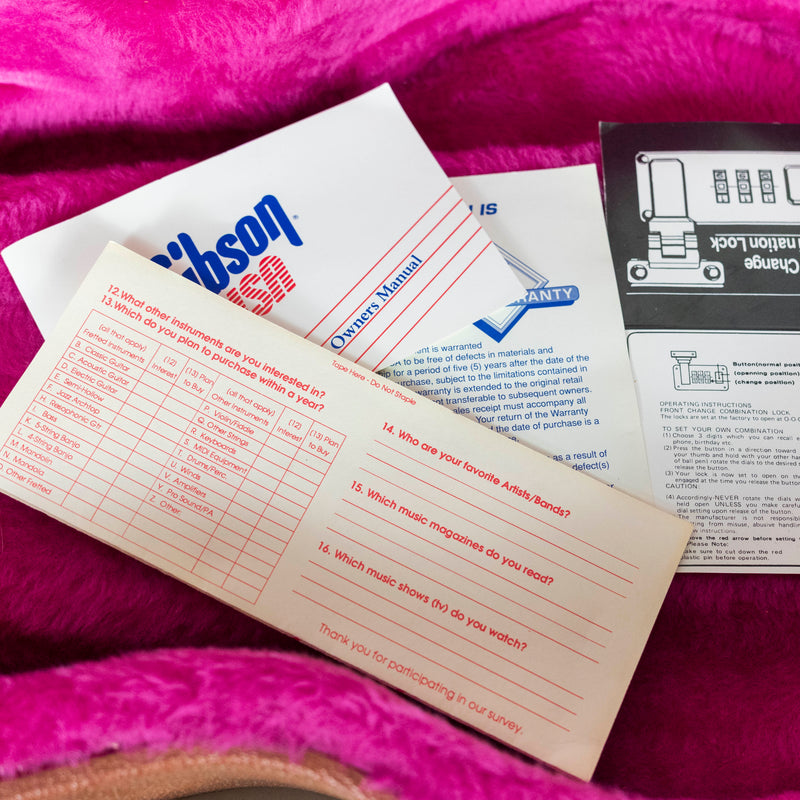 Gibson 1984 Les Paul Custom Black Beauty