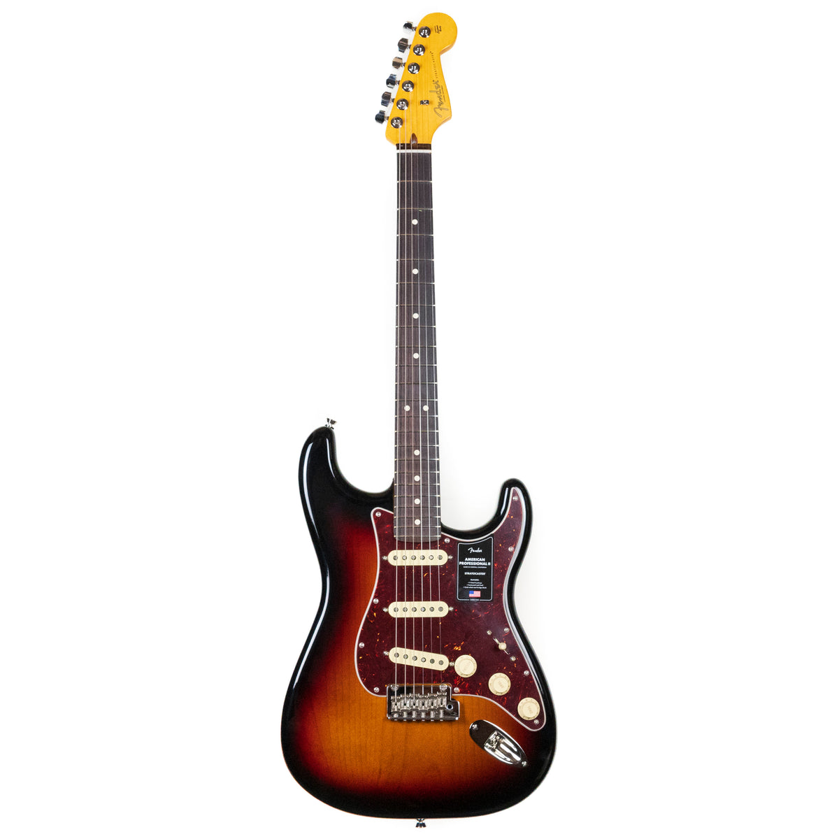 Fender American Professional II Stratocaster 3 Tone Sunburst