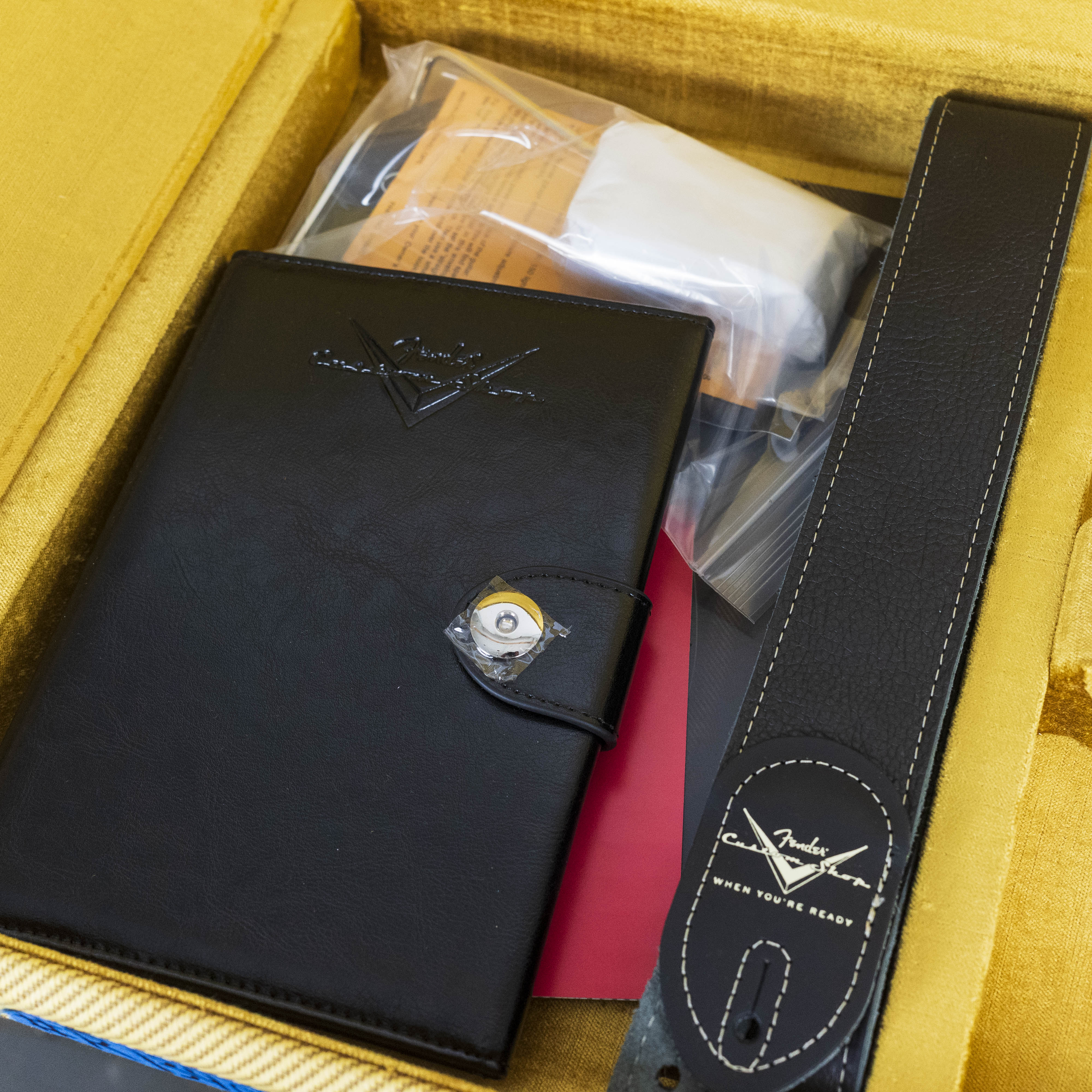 Fender Custom Shop "Rudy's 1956 'Mary Kaye' Strat" in White Blonde