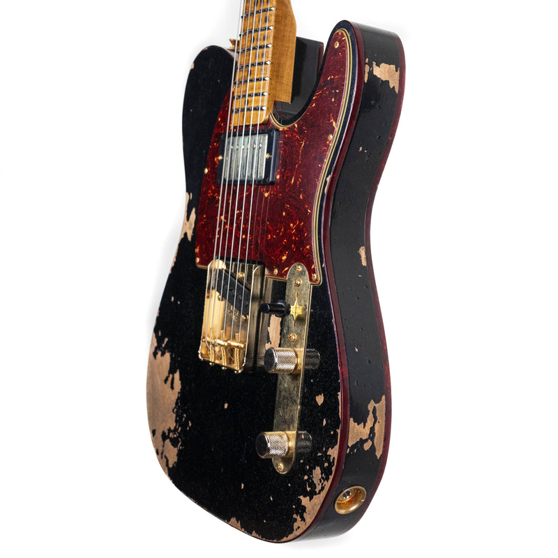 Fender Custom Shop, 1960 Tele Custom, Heavy Relic Black
