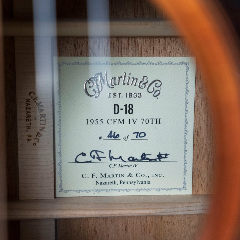 Martin D-18 1955 CFM IV 70TH