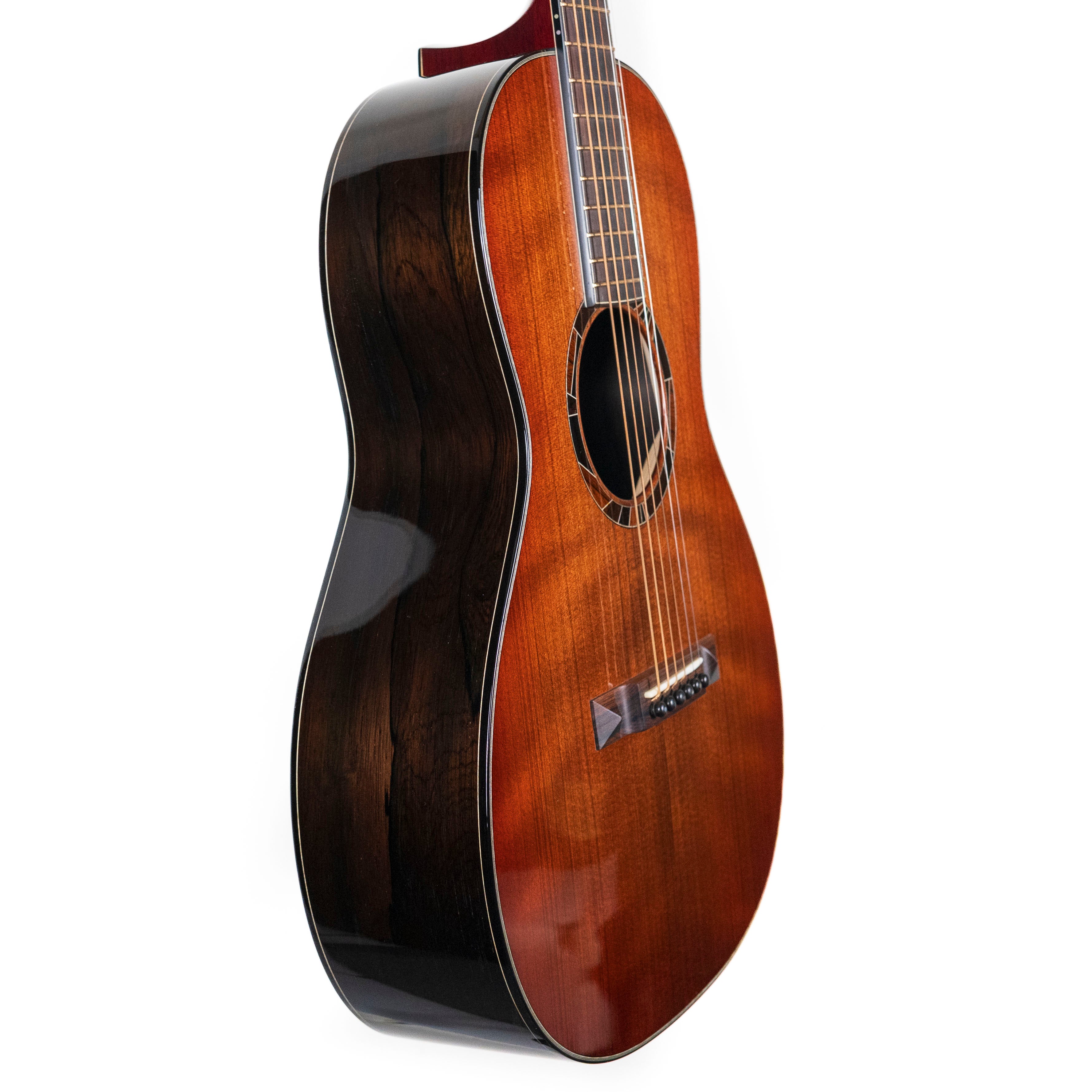 Boswell 00-12B Brazilian Rosewood, Figured Tunnel 13 Redwood Top