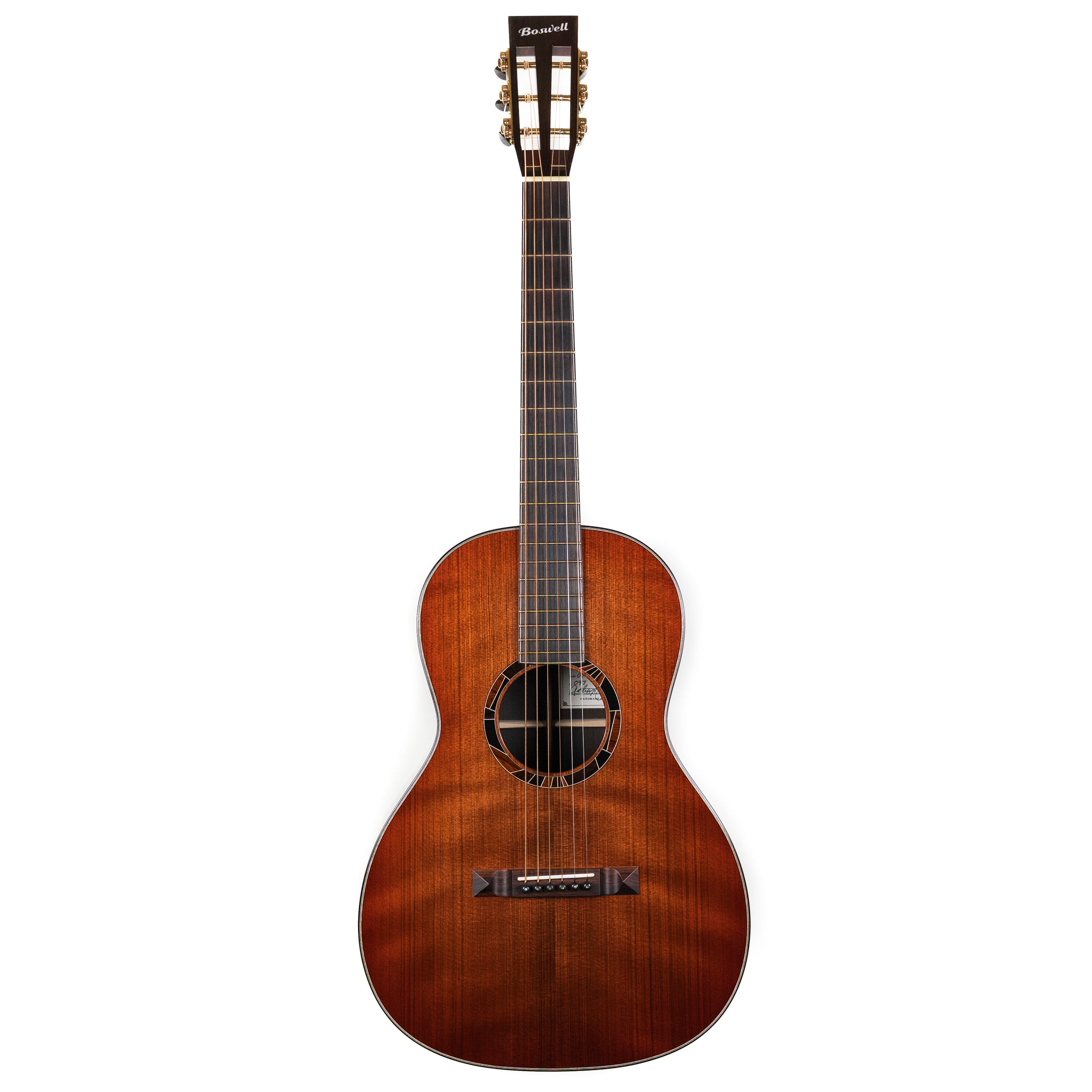 Boswell 00-12B Brazilian Rosewood, Figured Tunnel 13 Redwood Top