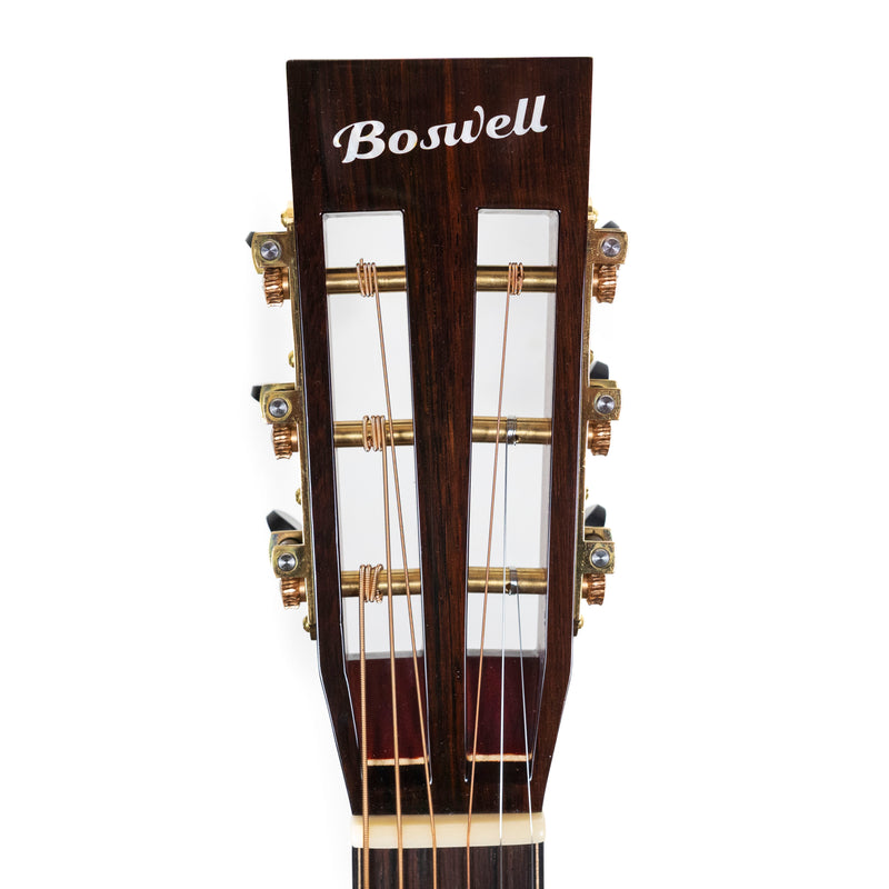 Boswell 00-12B Brazilian Rosewood, Figured Tunnel 13 Redwood Top