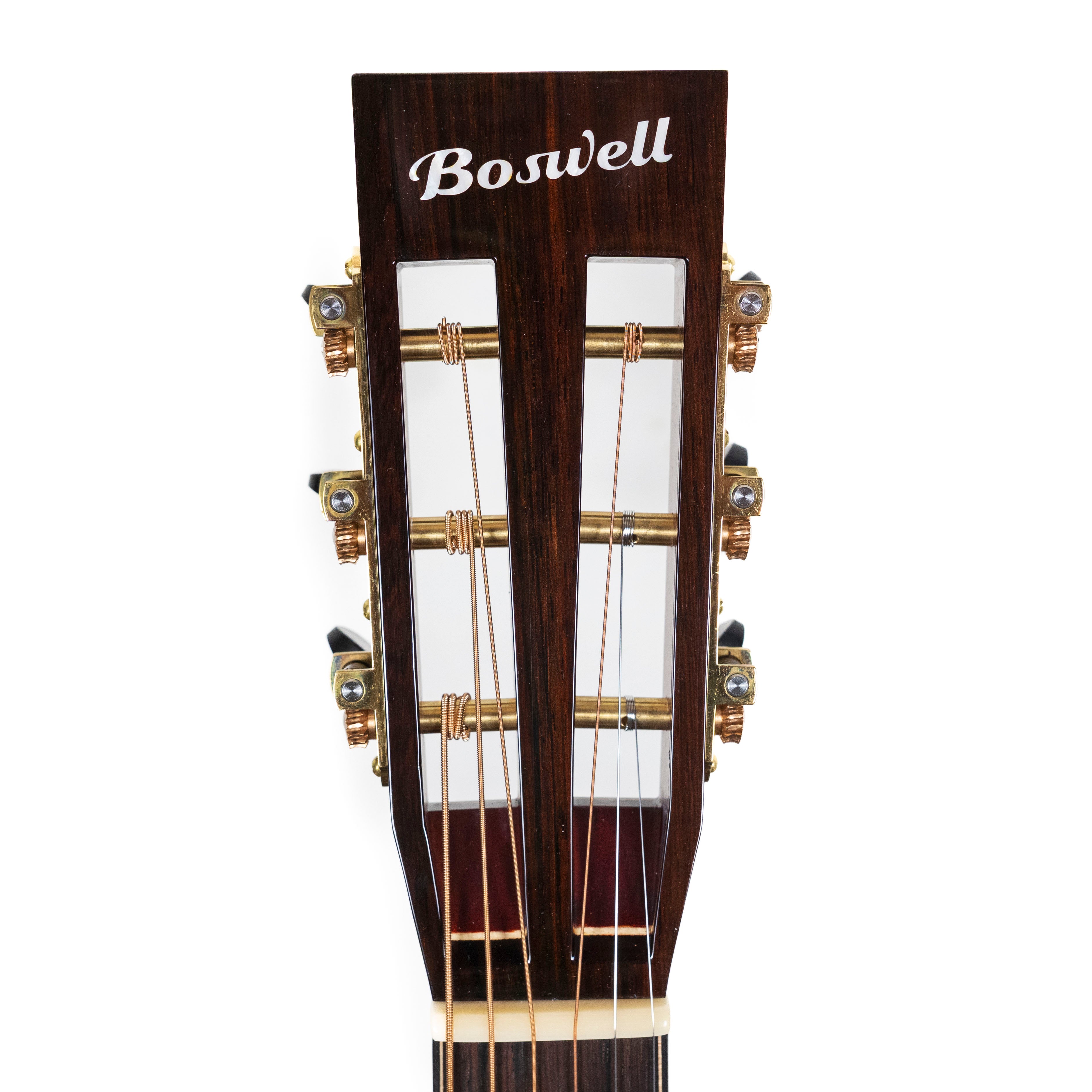 Boswell 00-12B Brazilian Rosewood, Figured Tunnel 13 Redwood Top