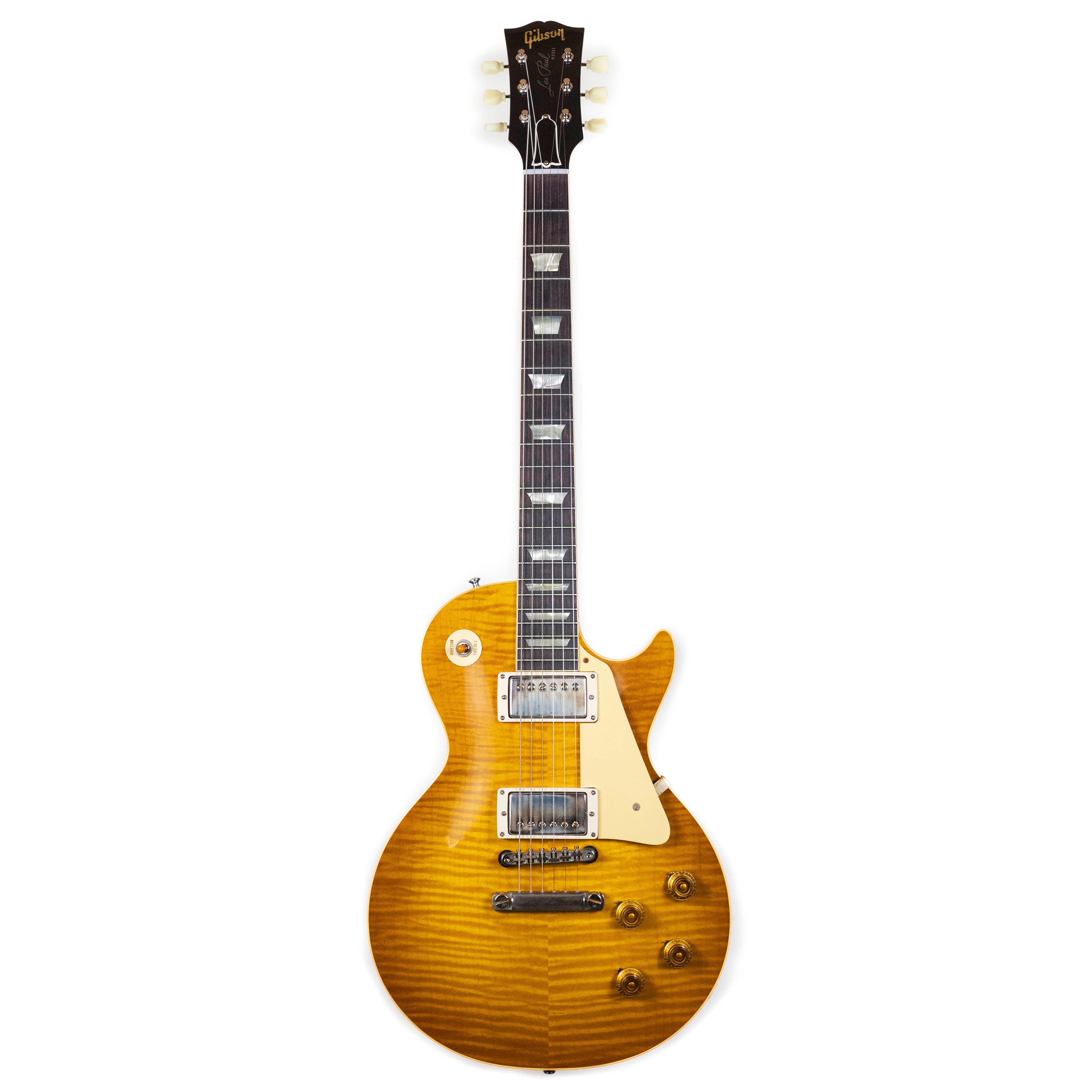 ギター Gibson customshop 1959 les paul Gibson Custom Shop 1959 Les Paul Standard Reissue, VOS Dirty Lemon