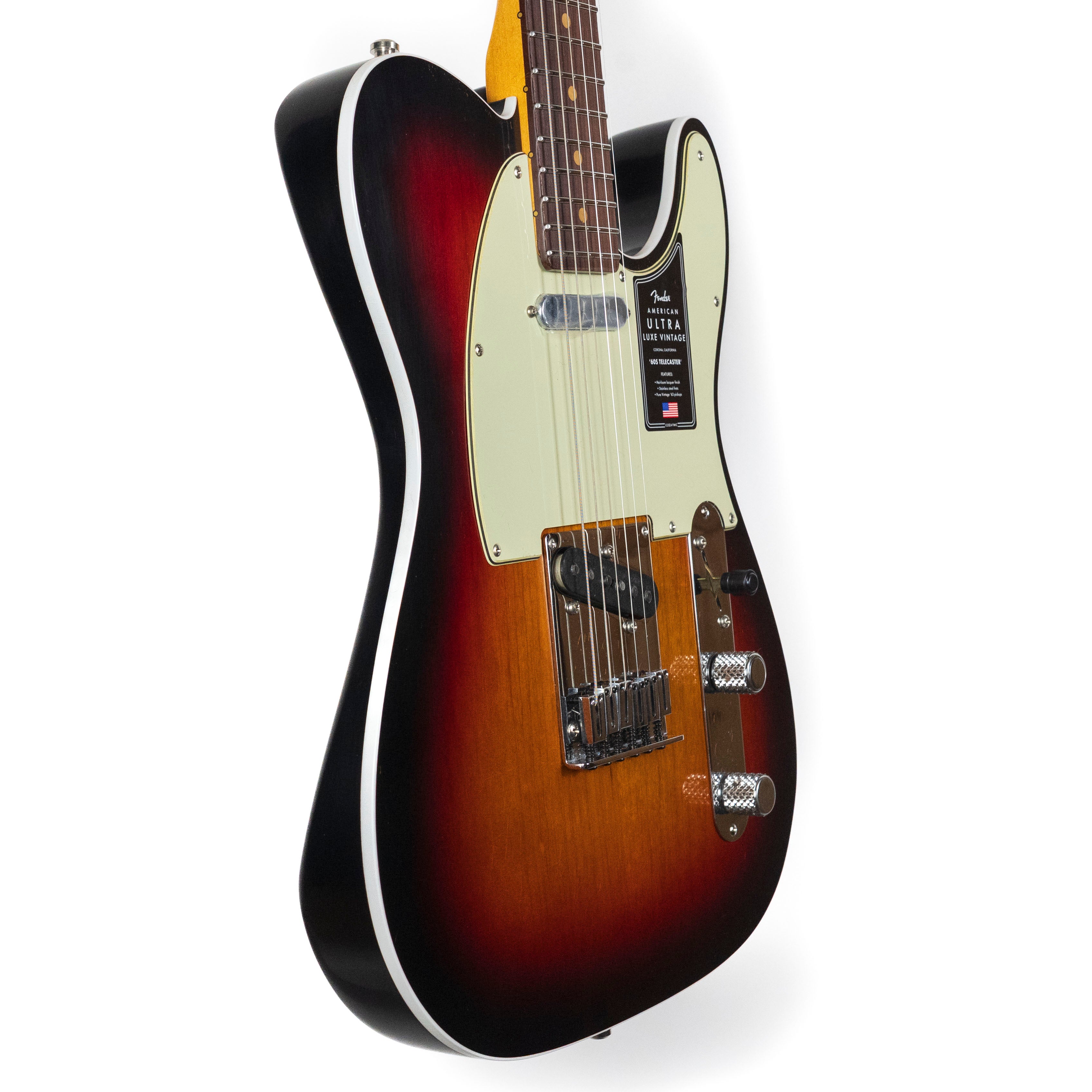 Fender American Ultra Luxe Vintage '60s Telecaster Custom, 3-Color Sunburst