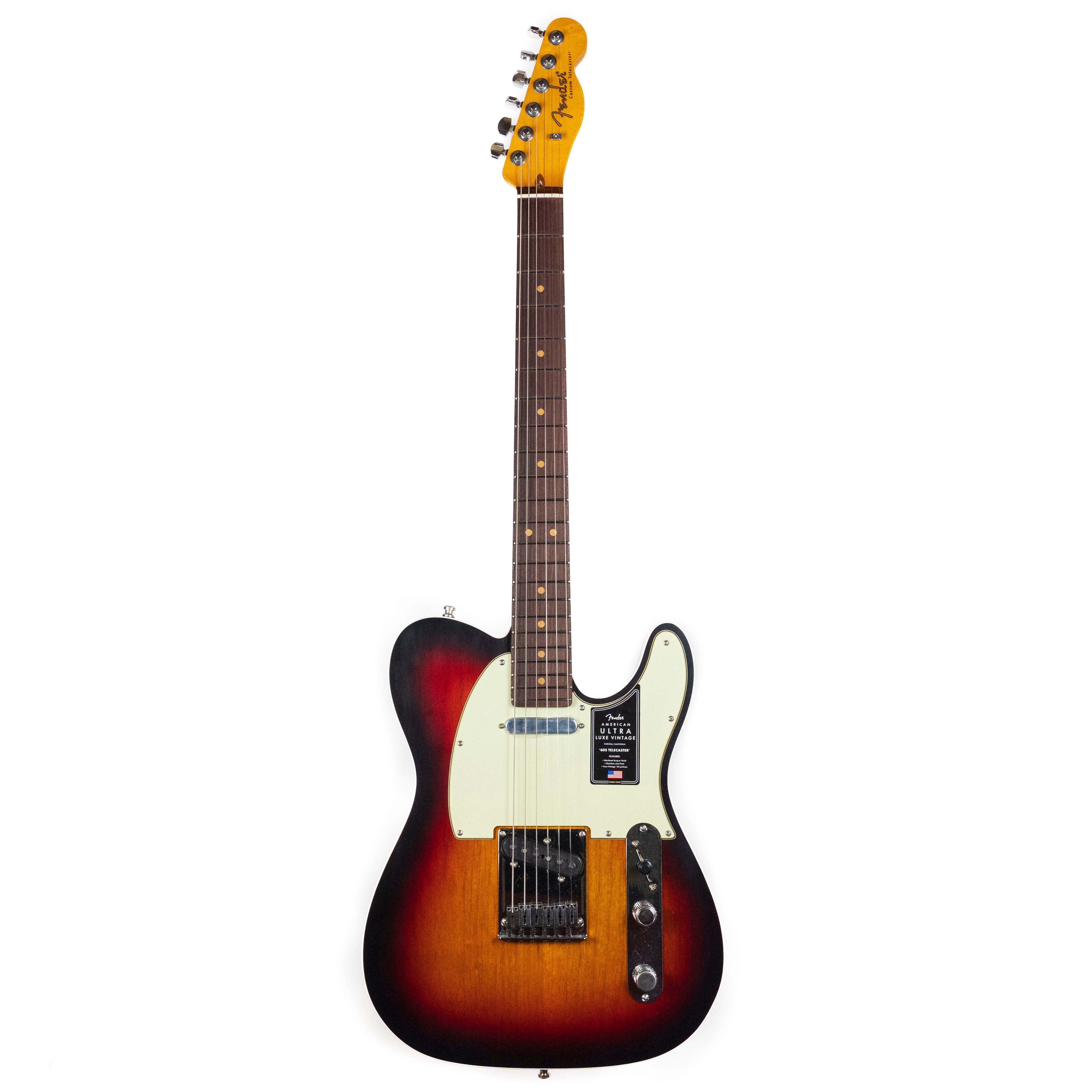 Fender American Ultra Luxe Vintage '60s Telecaster Custom, 3-Color Sunburst