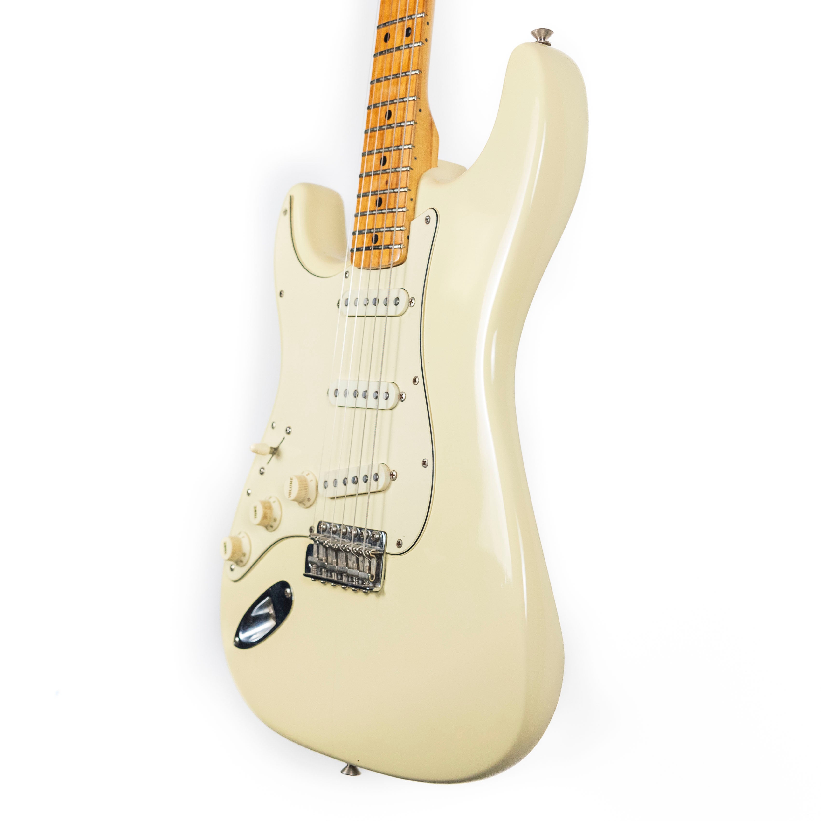Fender 1973 Strat, LEFTY, Refin Olympic White