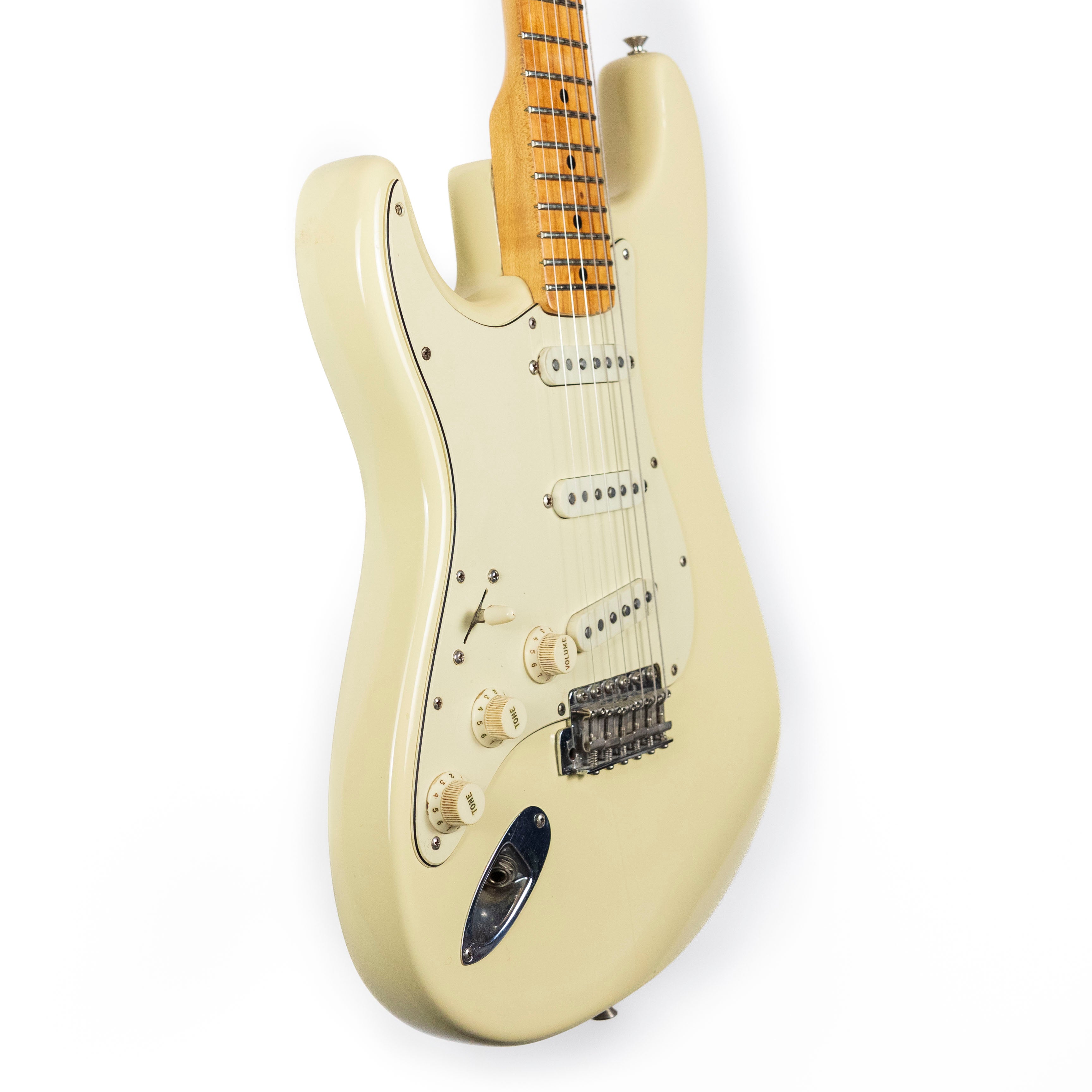 Fender 1973 Strat, LEFTY, Refin Olympic White