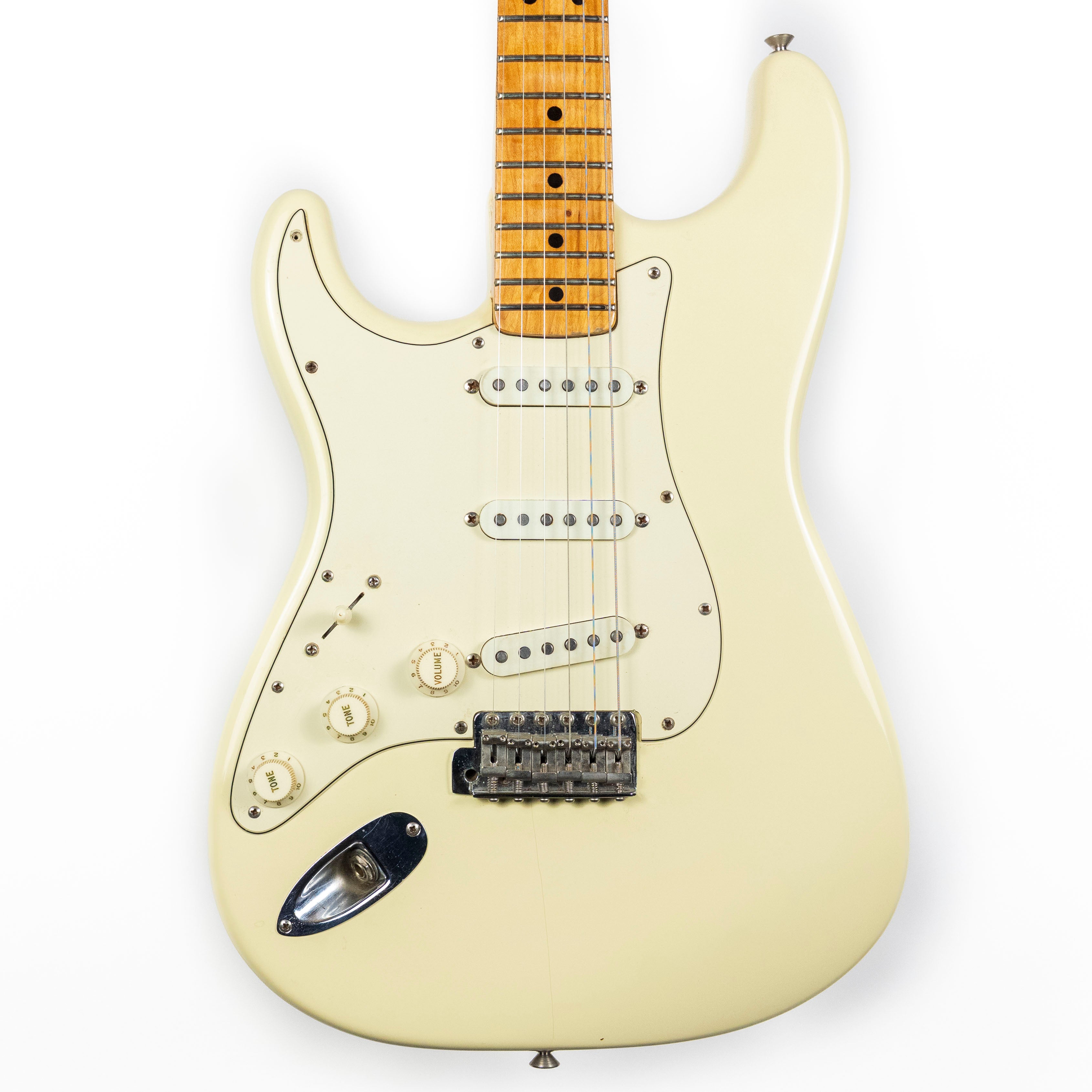 Fender 1973 Strat, LEFTY, Refin Olympic White