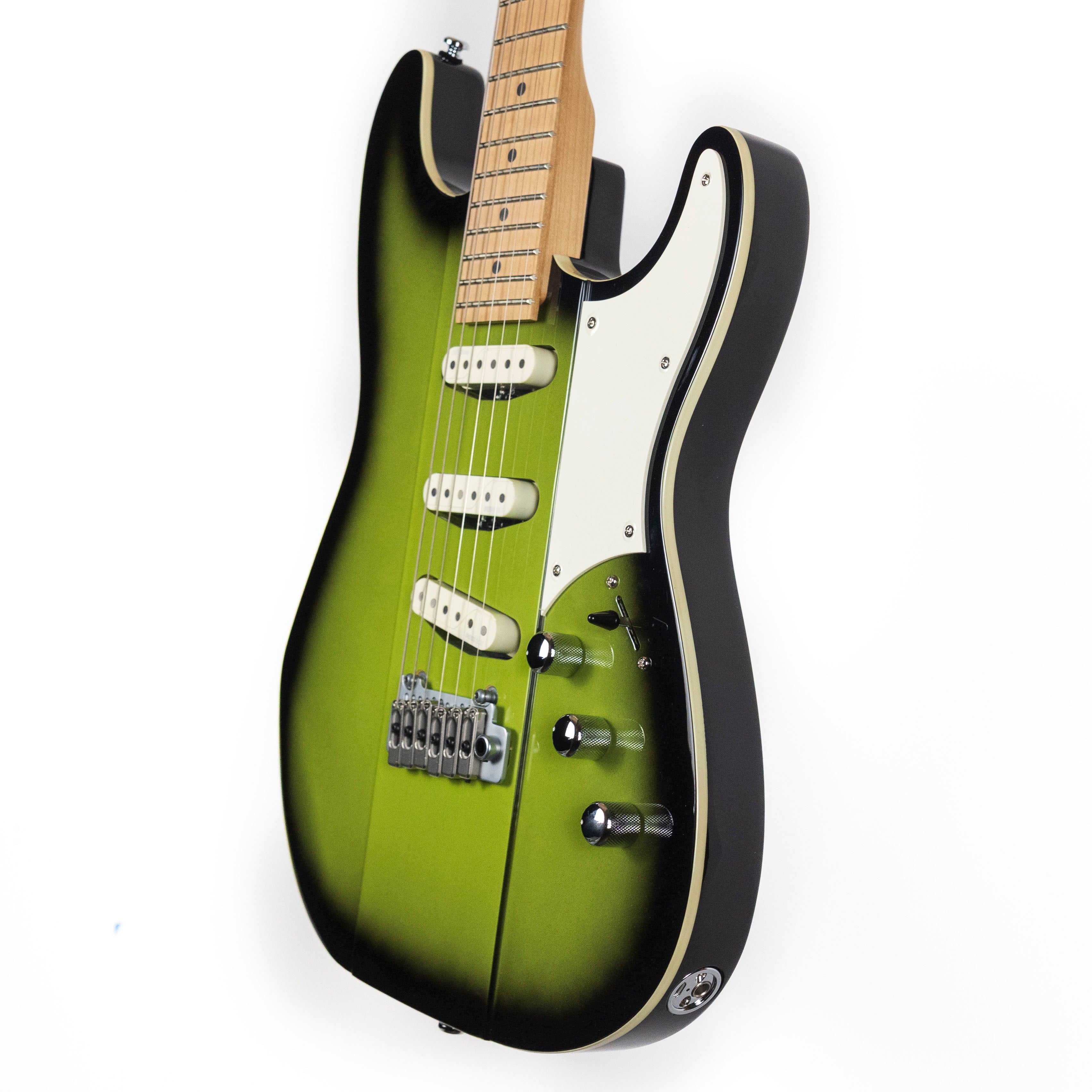 Reverend Greg Koch Gristle ST, Avocado Burst with Case