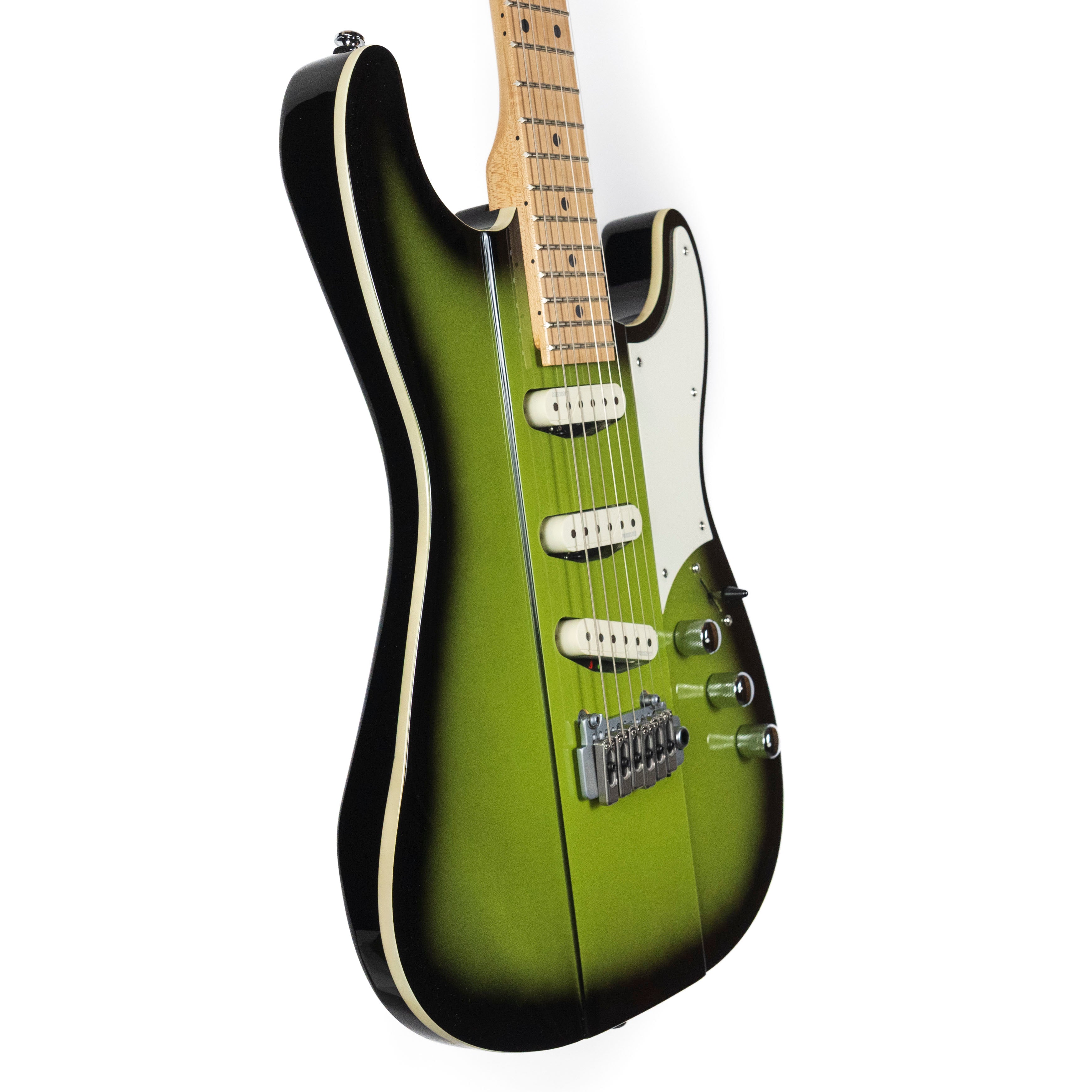 Reverend Greg Koch Gristle ST, Avocado Burst with Case