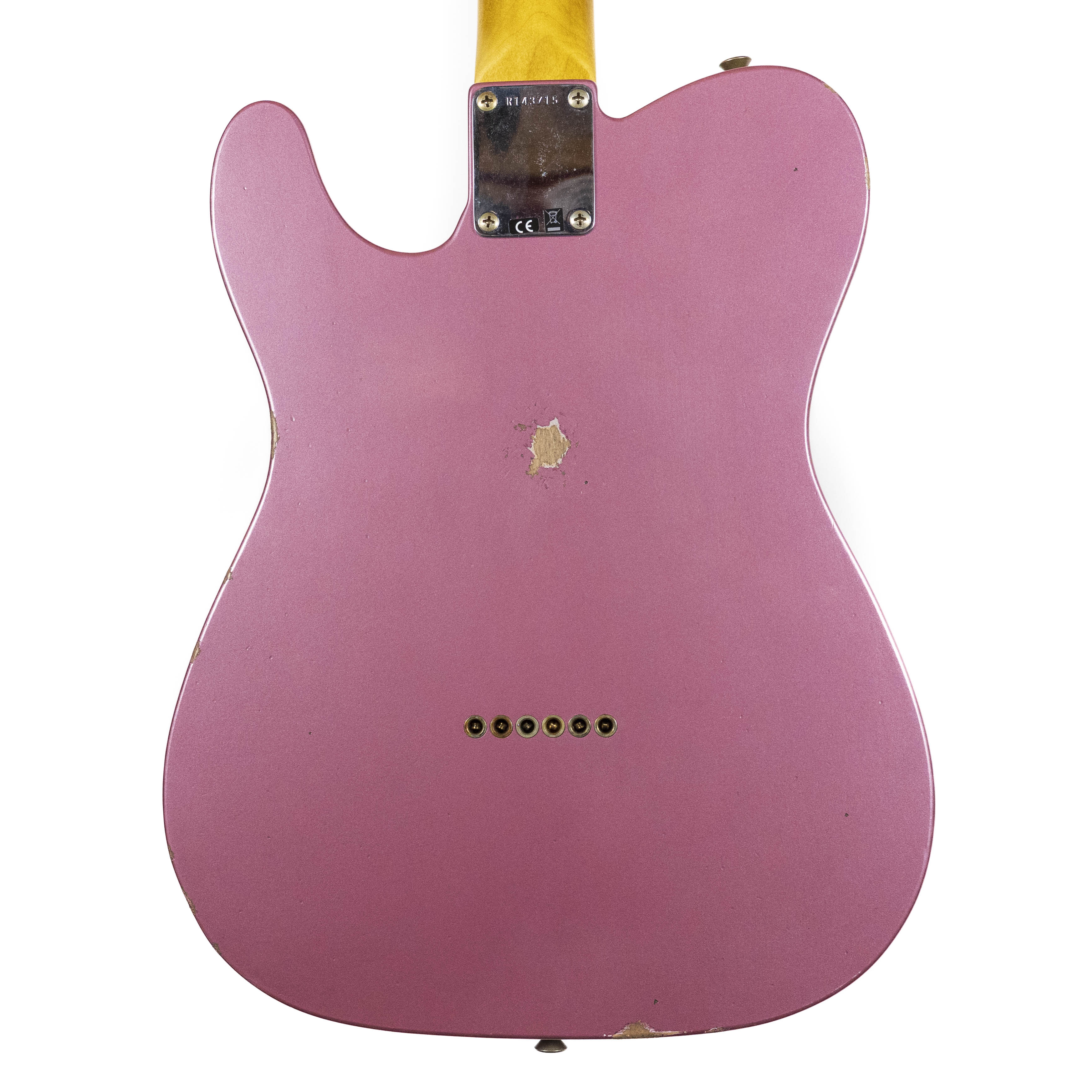 Fender Custom Shop 1960 Tele, Relic Burgundy Mist