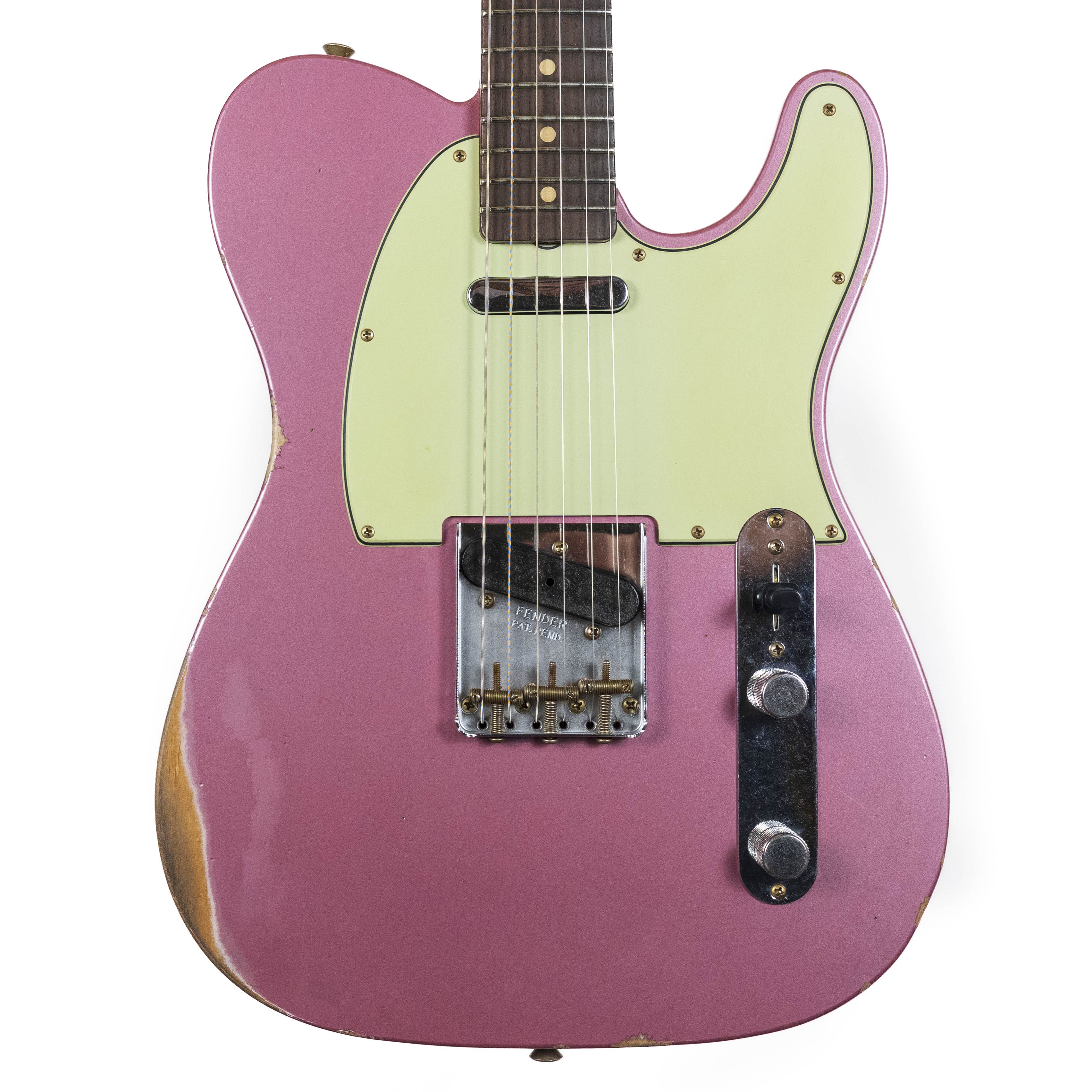Fender Custom Shop 1960 Tele, Relic Burgundy Mist