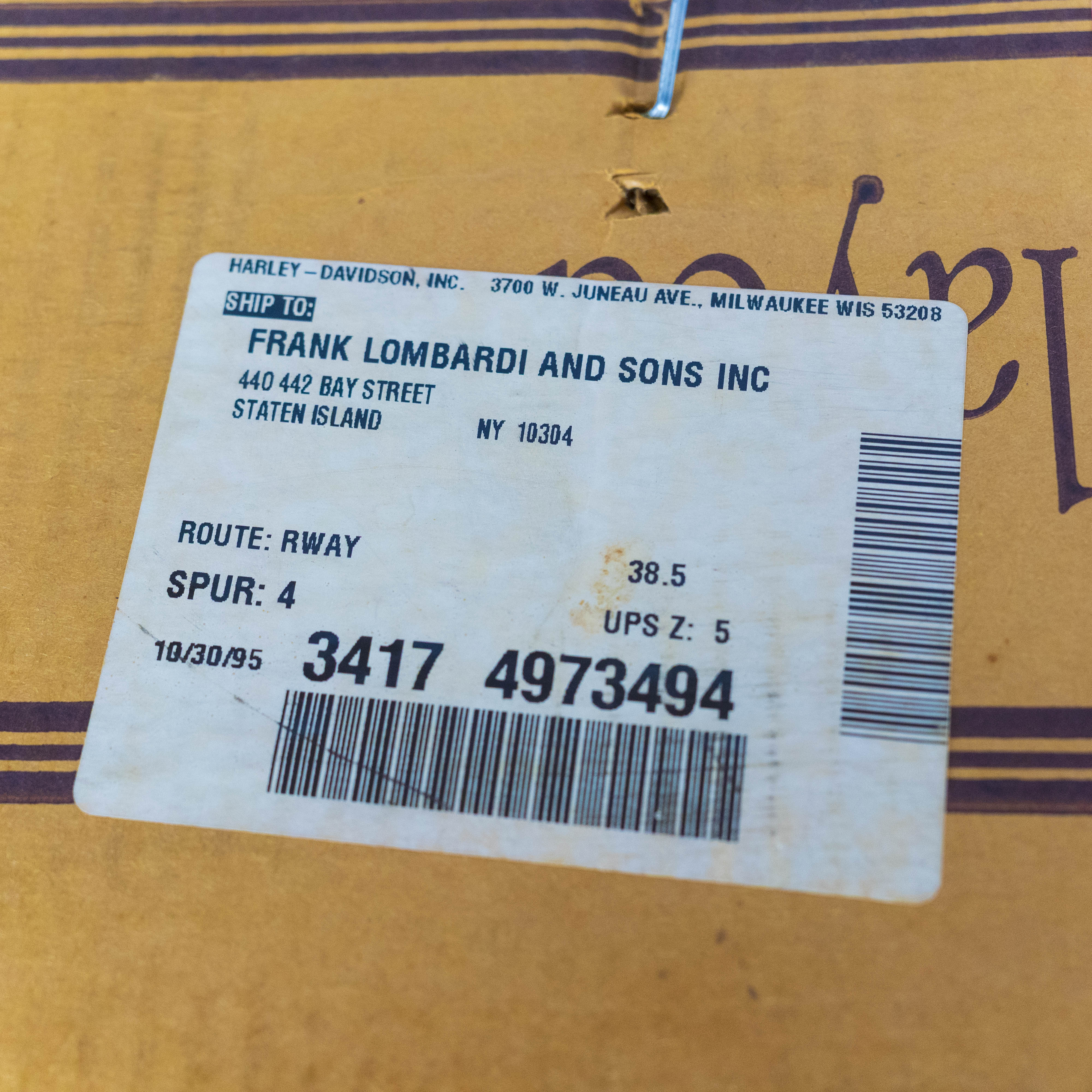 Gibson 1994 Harley Davidson J-185, #672 of 1500, NOS Condition