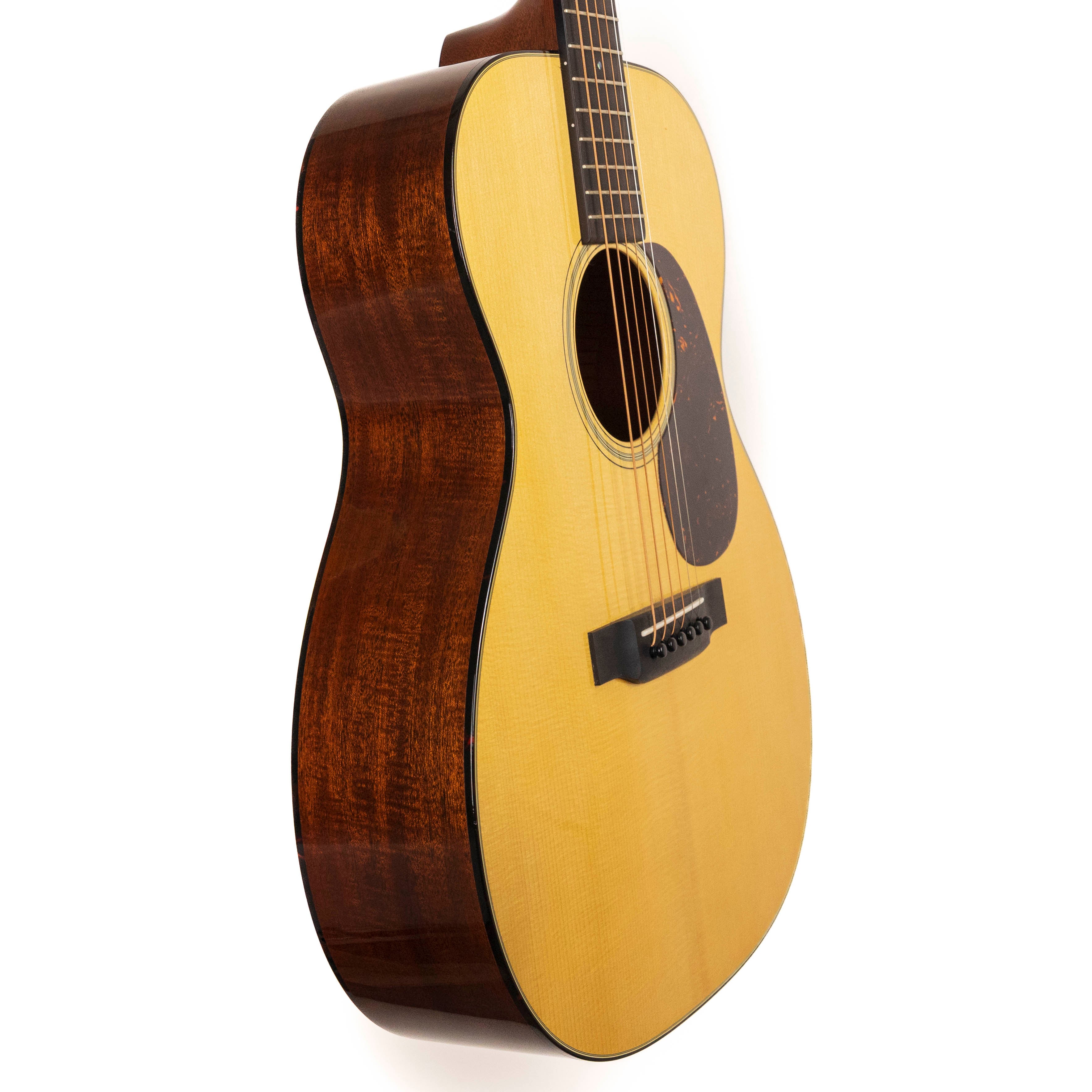 Martin 2021 Custom Shop OM, Adirondack Top / Flame Mahogany B&S