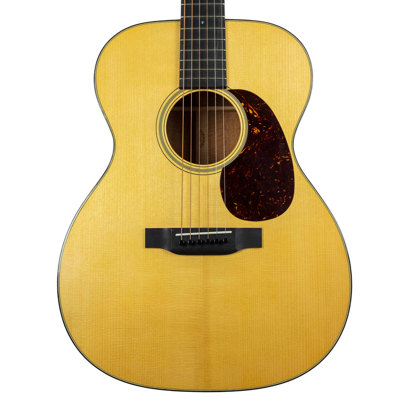 Martin 2021 Custom Shop OM, Adirondack Top / Flame Mahogany B&S