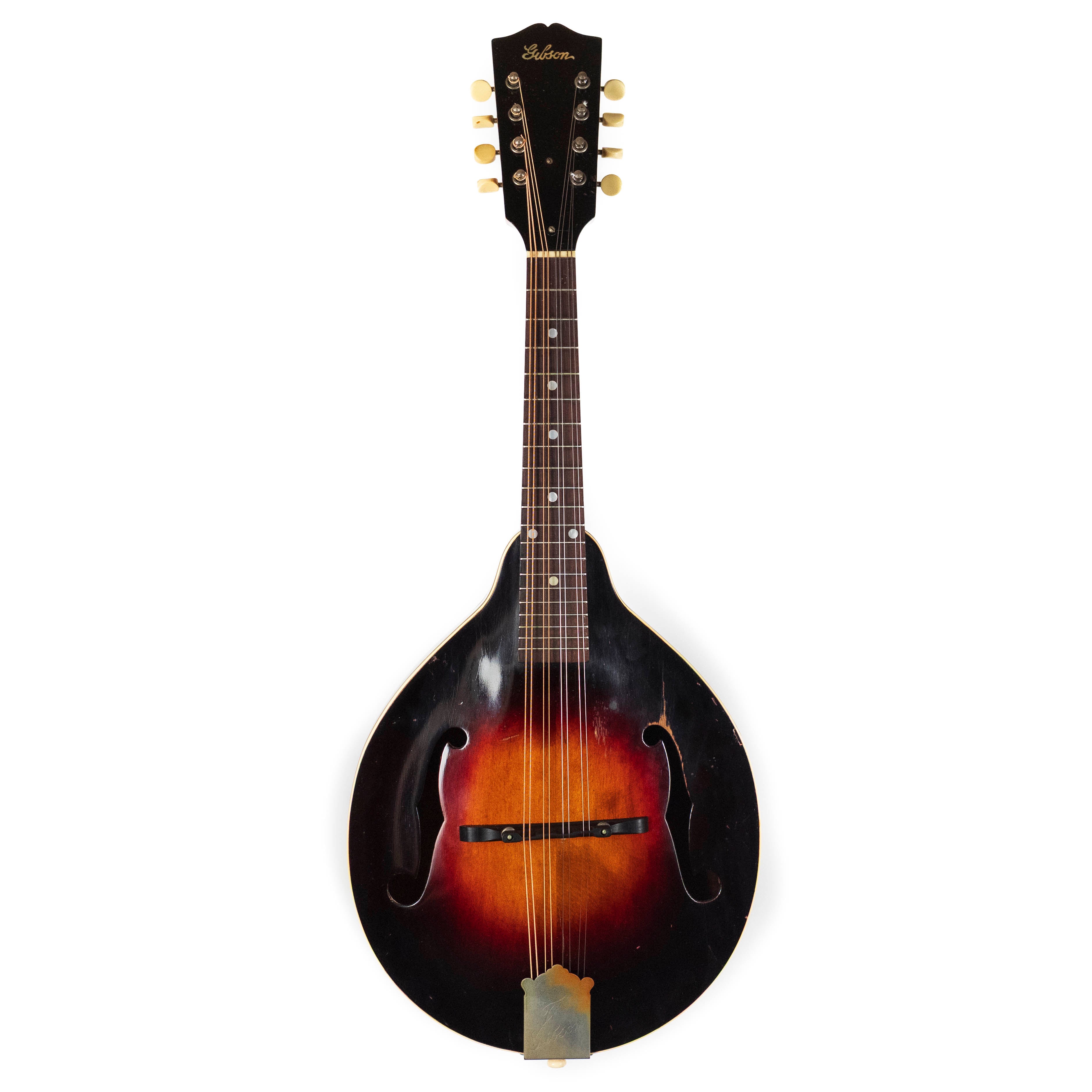 Gibson 1934 A-50 Mandolin, Sunburst (Jon Gordon Collection)