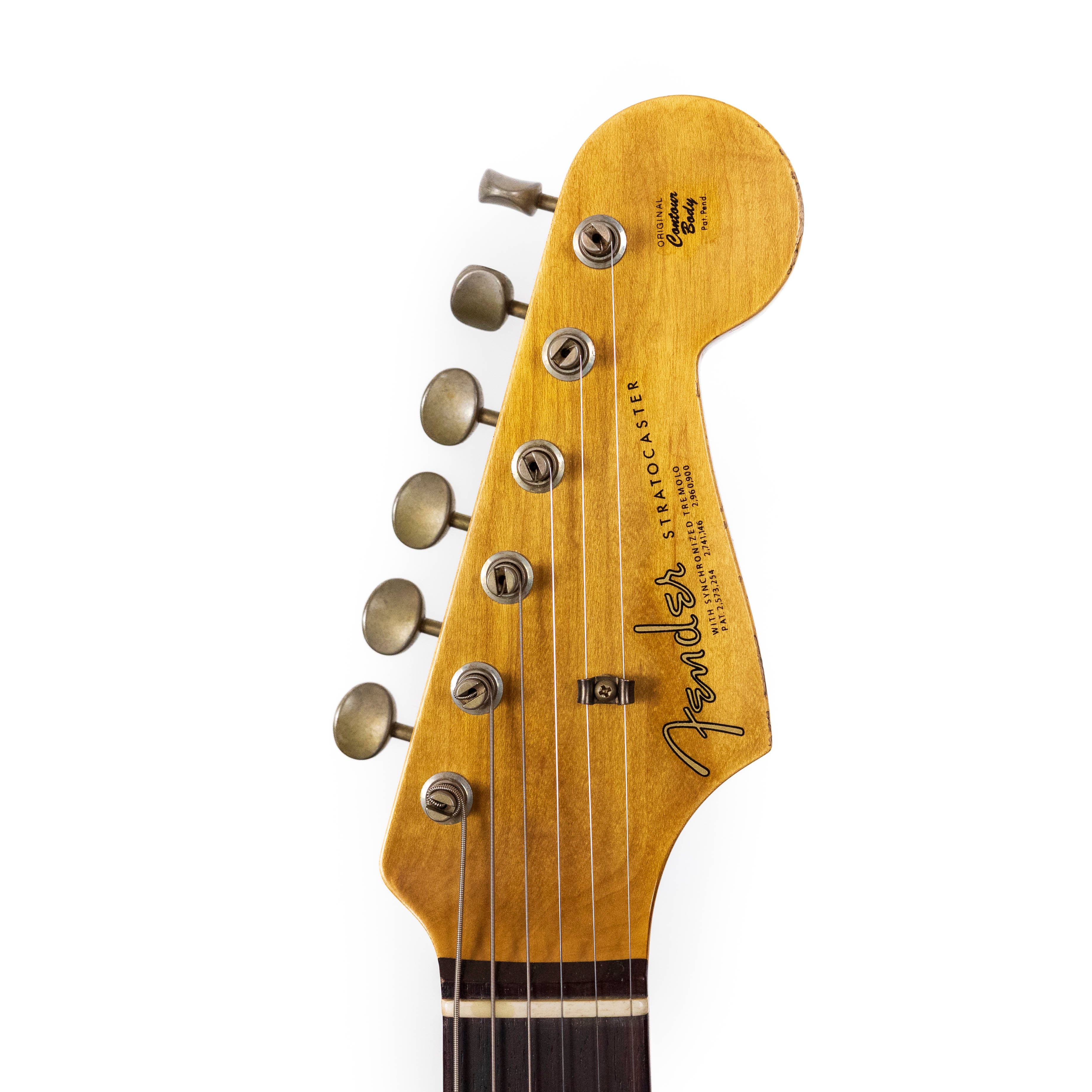 Fender Custom Shop '63 Strat HSS, Relic Sunburst