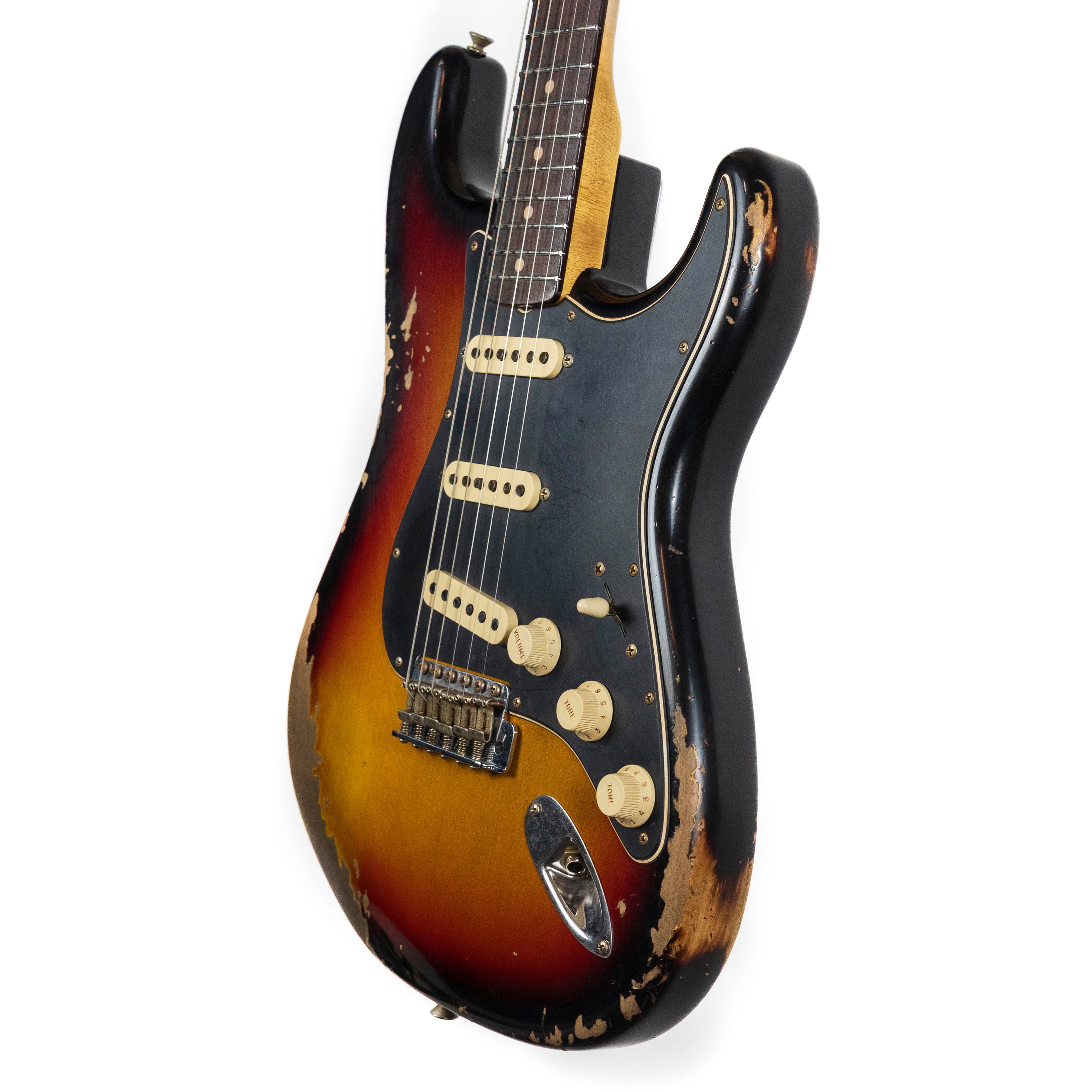 Fender Custom Shop 1960 Strat, Heavy Relic Sunburst — Rudy's Music