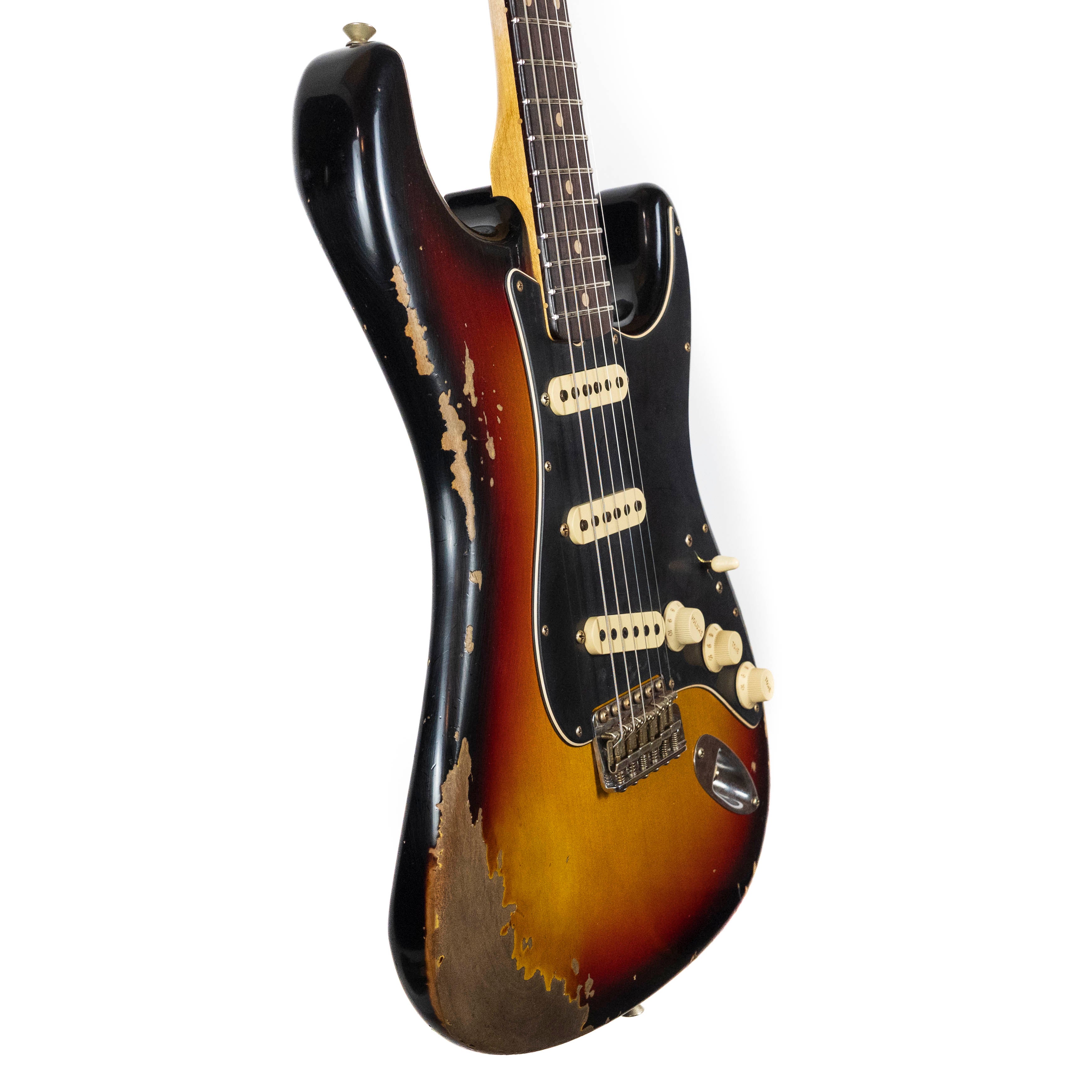 Fender Custom Shop 1960 Strat, Heavy Relic Sunburst — Rudy's Music