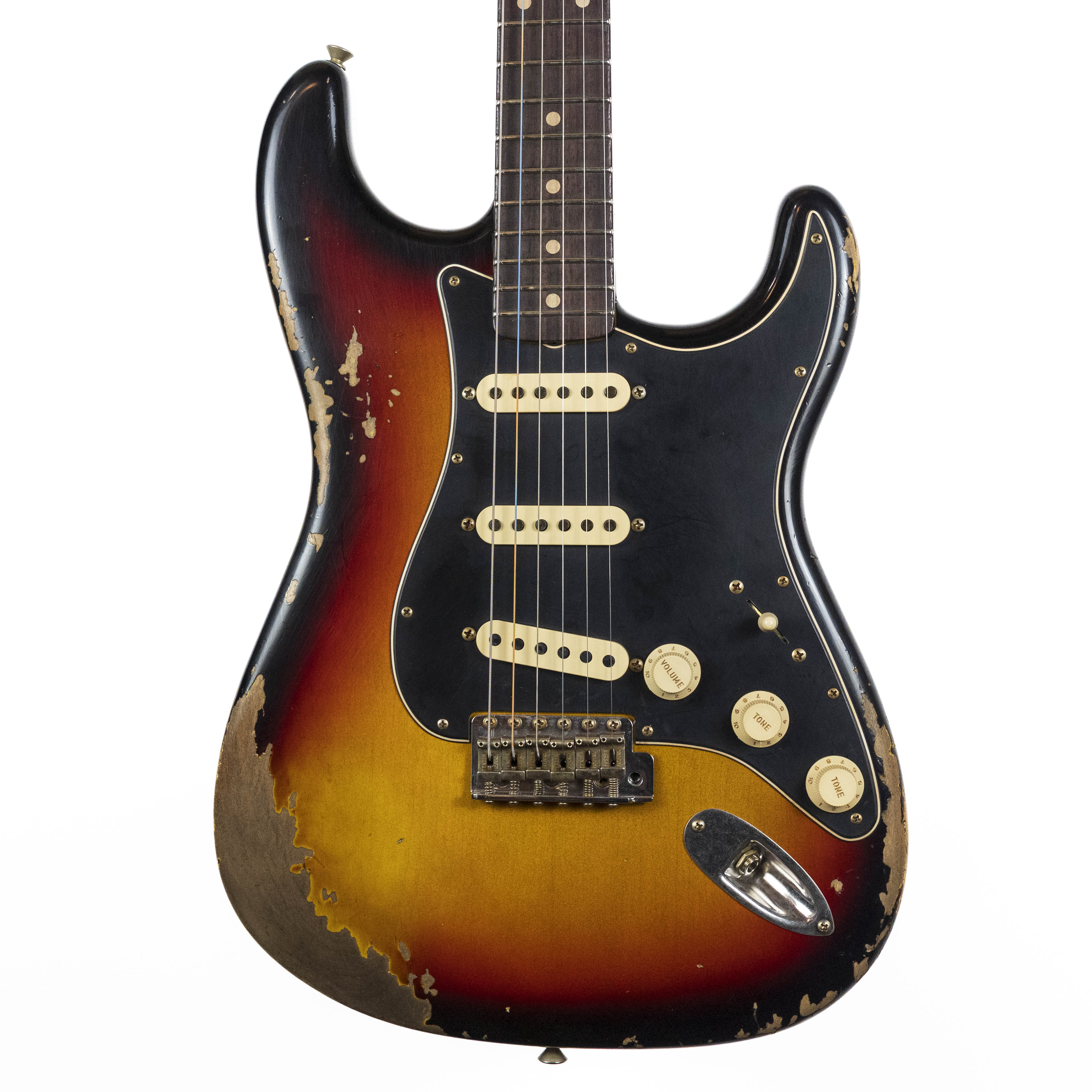 Fender Custom Shop 1960 Strat, Heavy Relic Sunburst — Rudy's Music