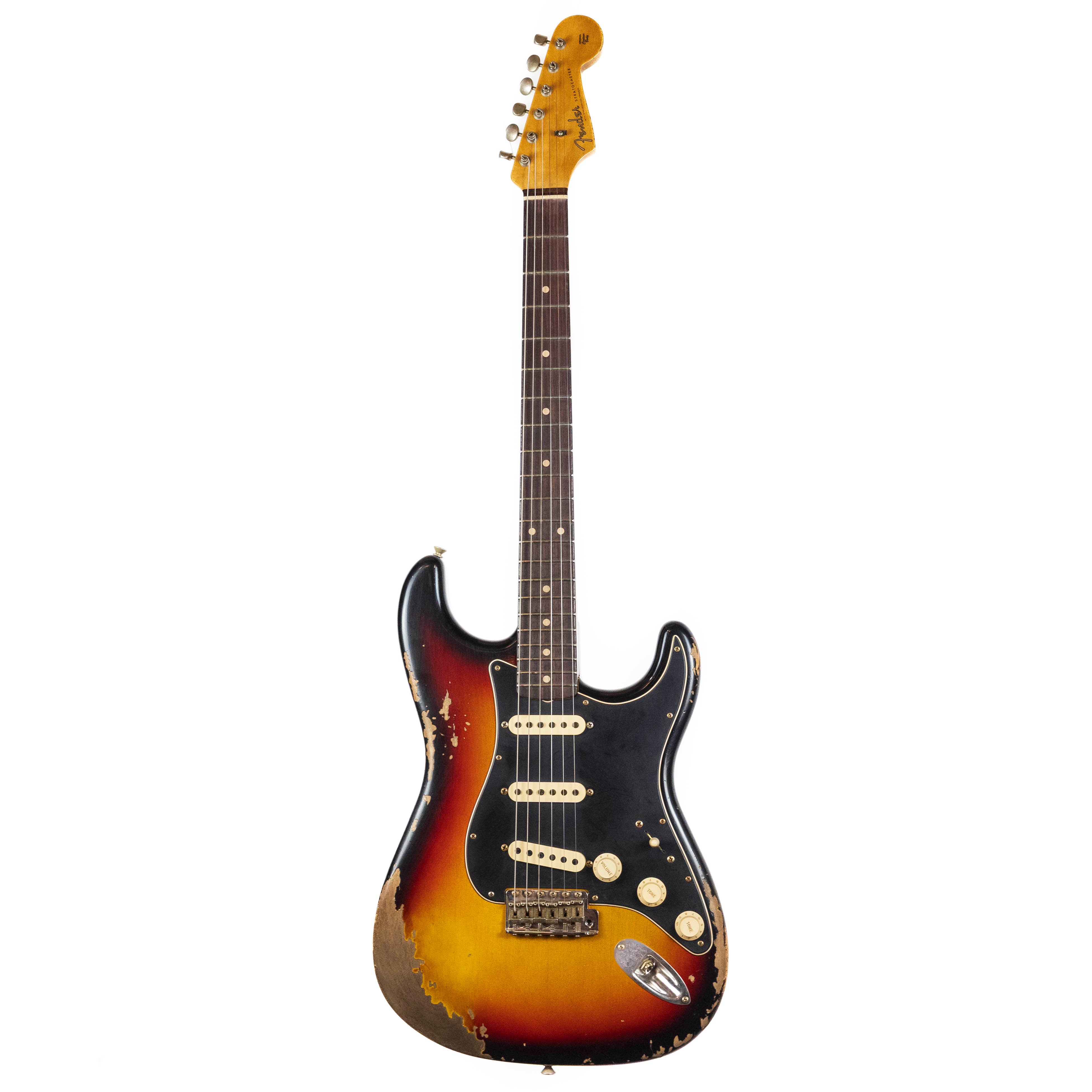 Fender Custom Shop 1960 Strat, Heavy Relic Sunburst — Rudy's Music