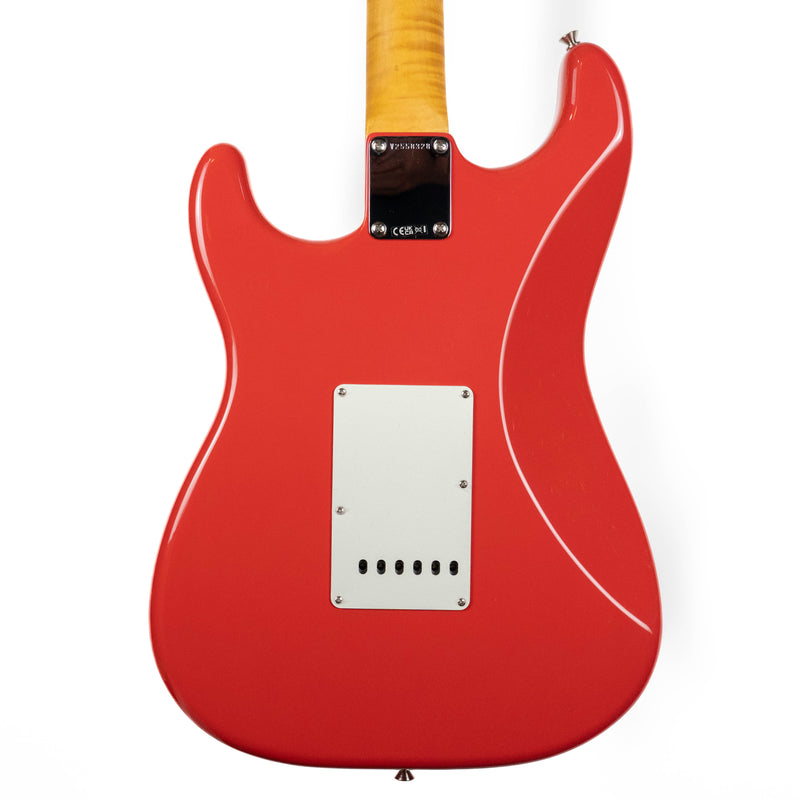 Fender Limited Edition American Vintage II '61 Stratocaster, Fiesta Red, 3A Flame Neck