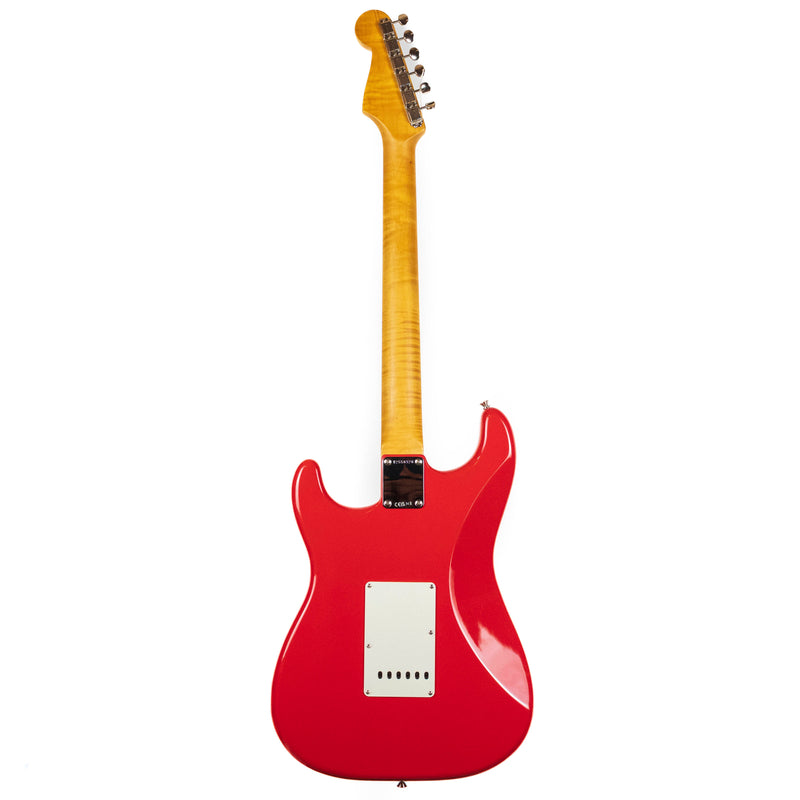 Fender Limited Edition American Vintage II '61 Stratocaster, Fiesta Red, 3A Flame Neck