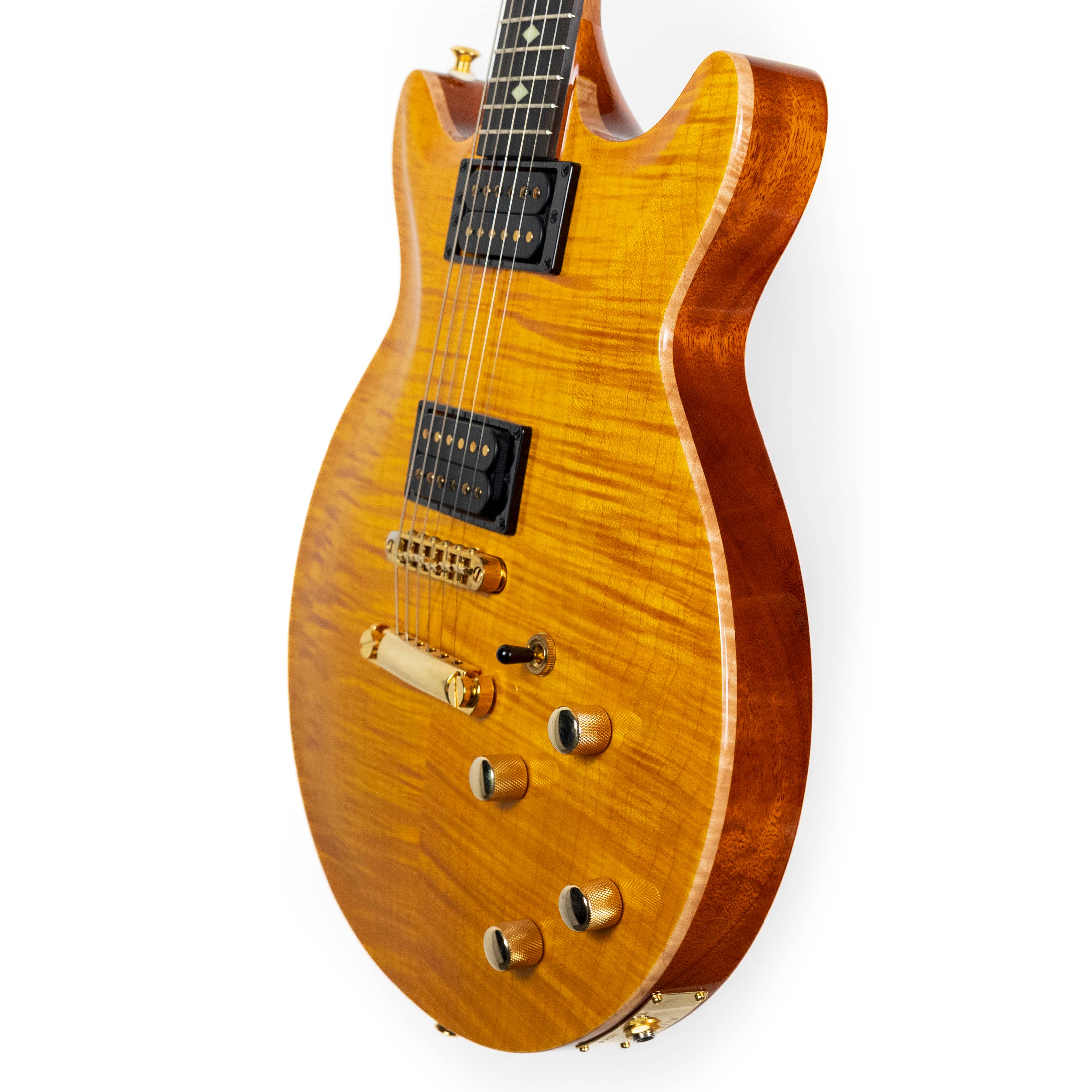 Kiesel 2023 USED FG1, Frank Gambale Semi-Hollow Carved Top, Natural