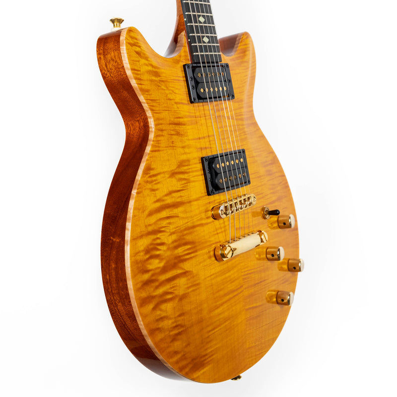 Kiesel 2023 USED FG1, Frank Gambale Semi-Hollow Carved Top, Natural