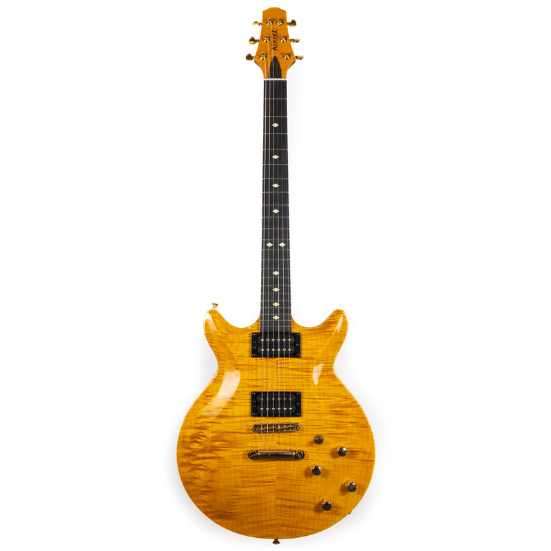 Kiesel 2023 USED FG1, Frank Gambale Semi-Hollow Carved Top, Natural