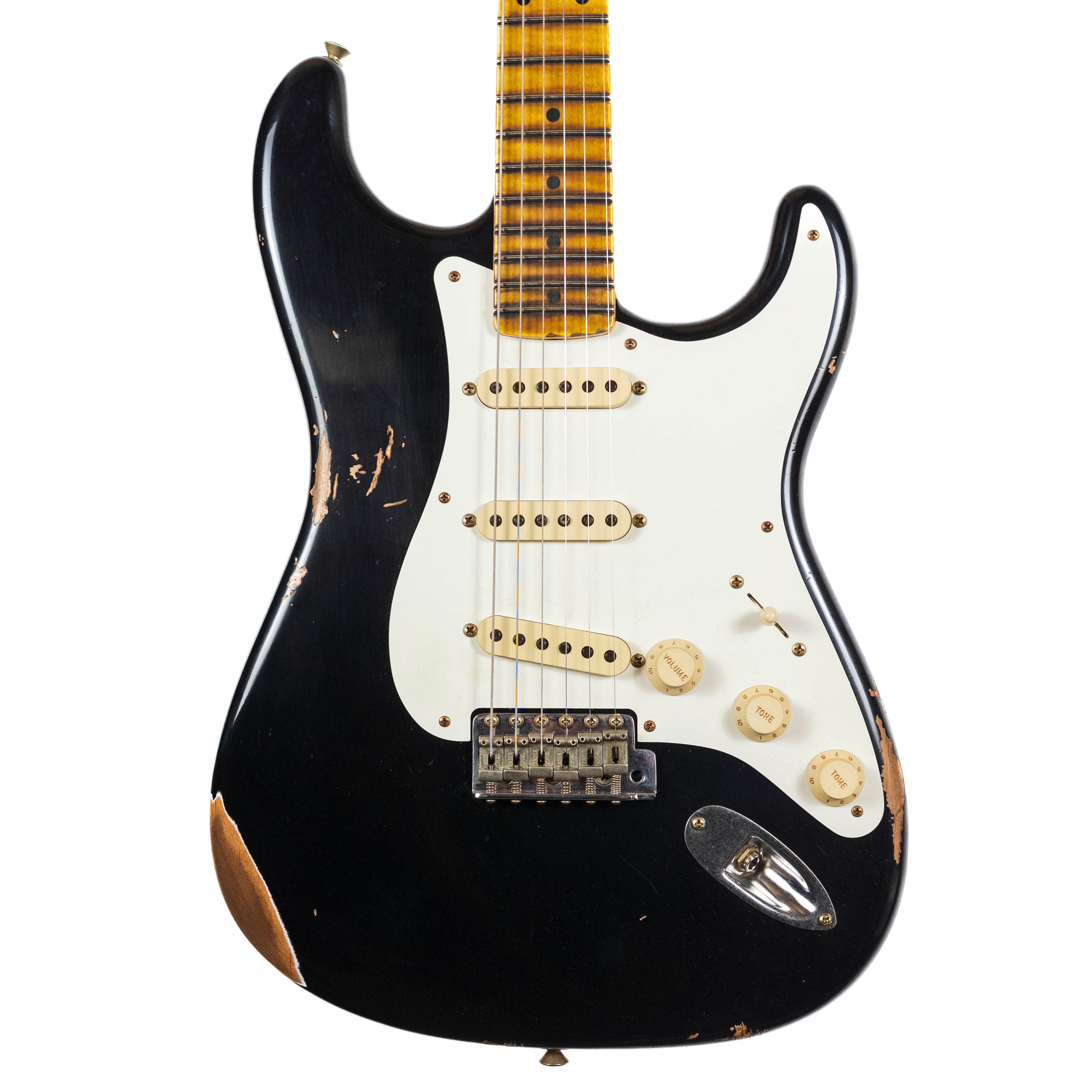 Fender Custom Shop, 1956 STRAT, Relic Black