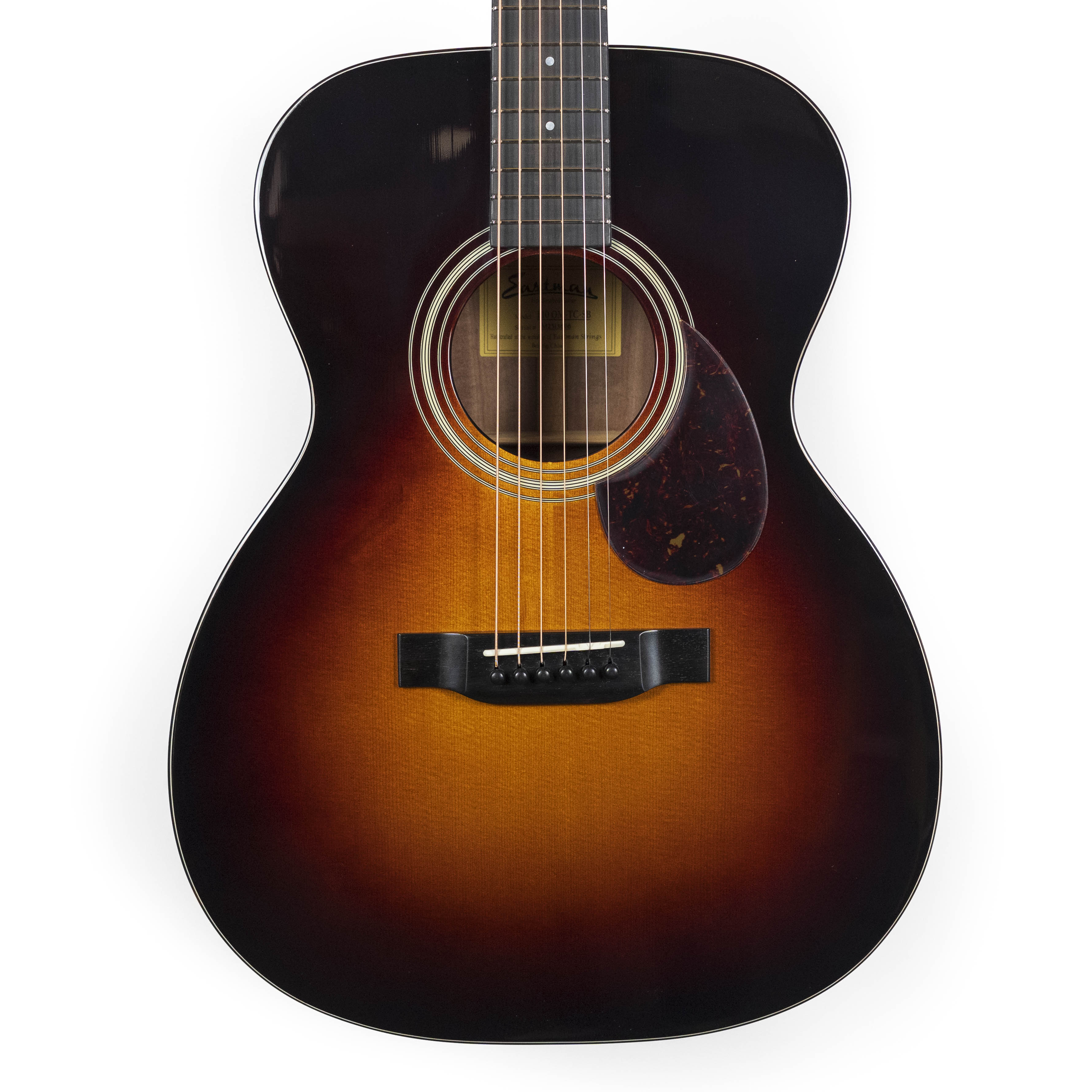Eastman E10OM-TC-SB Sunburst Thermo Cure — Rudy's Music