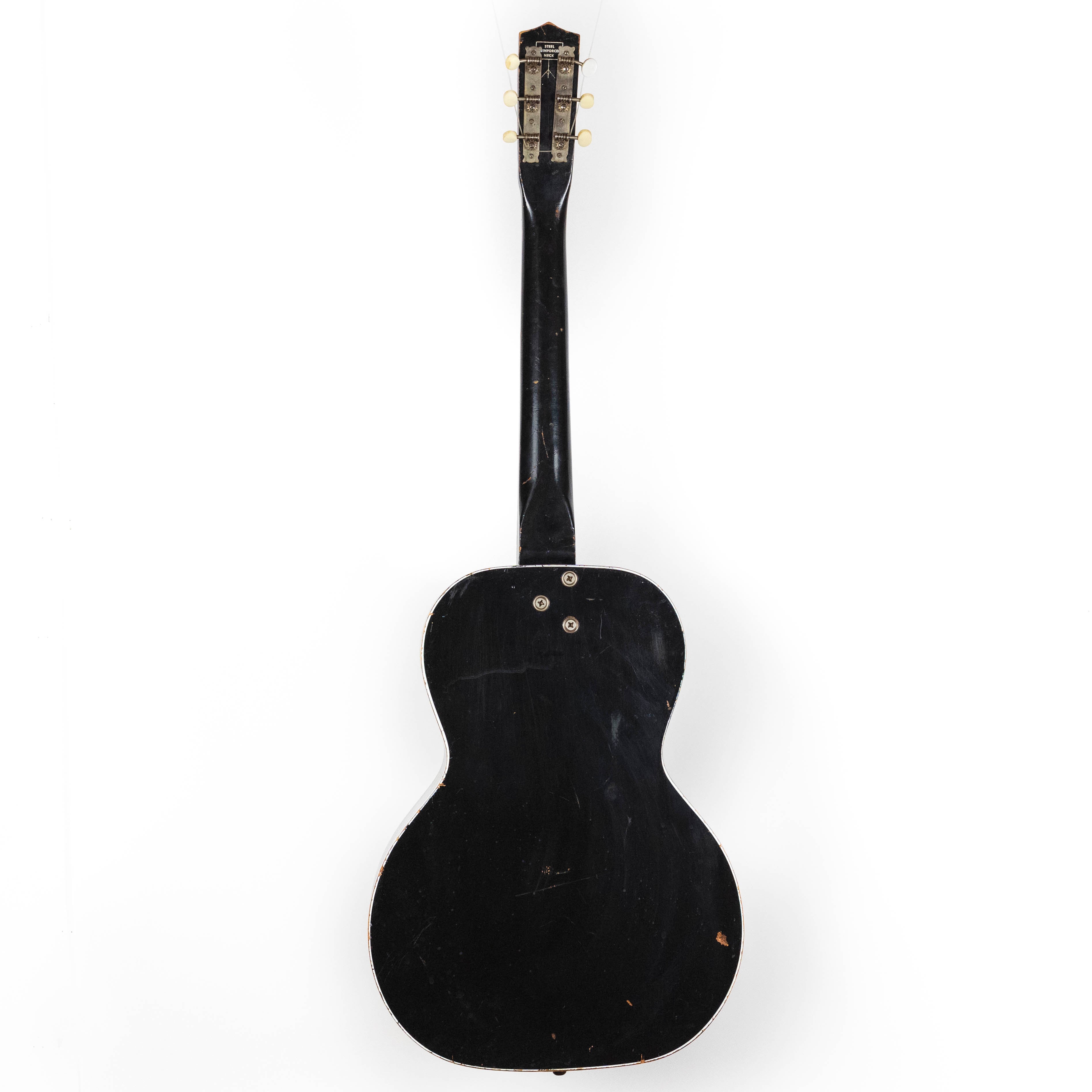 Kay 1960s K1160 Parlor Guitar, Black