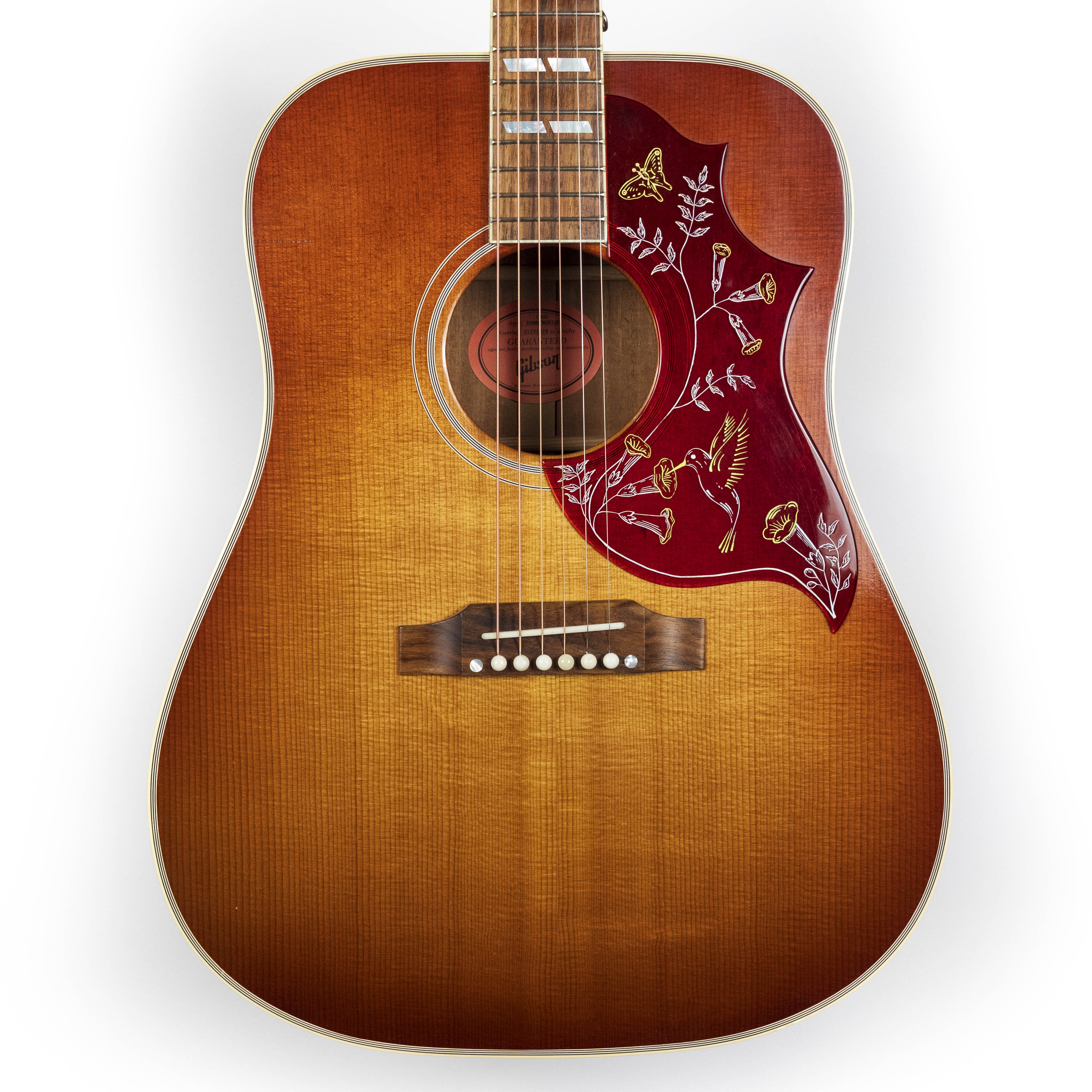 Gibson Custom 2021 1960 Hummingbird, Heritage Cherry Sunburst