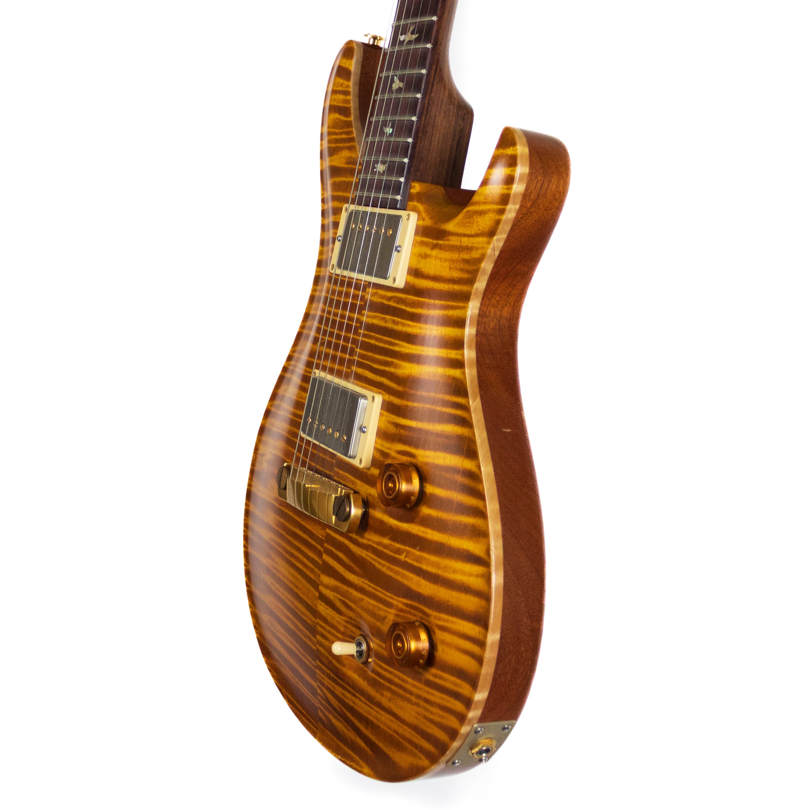 PRS 2004 Modern Eagle, Version No. 1 Yellow Tiger Satin Nitro #4 91037