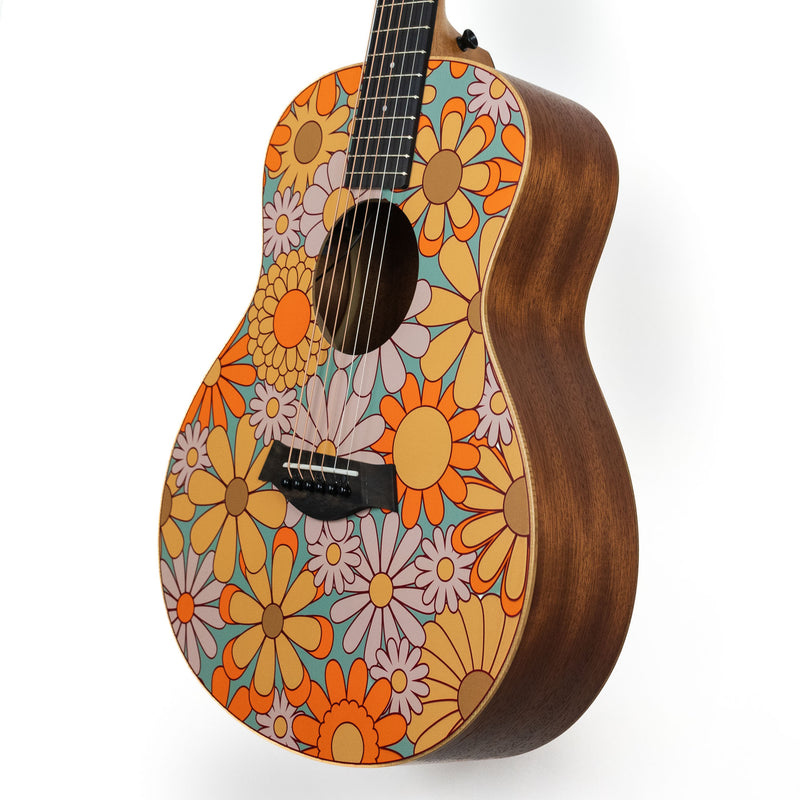 Taylor GS Mini-e Special Edition, Floral Blue