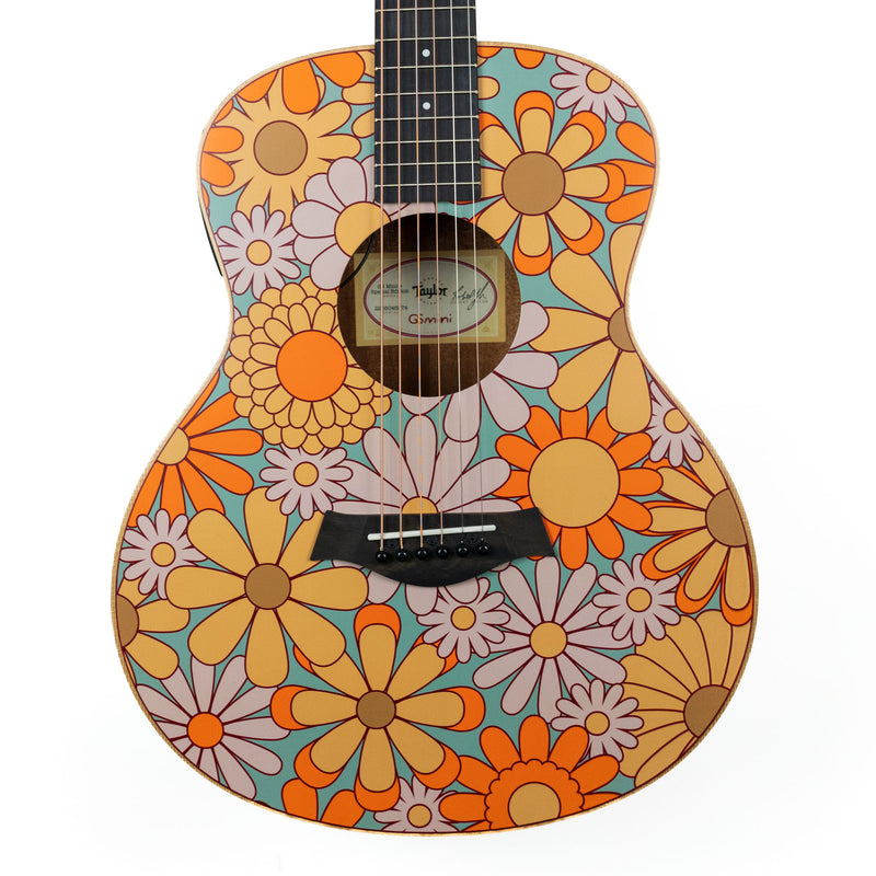 Taylor GS Mini-e Special Edition, Floral Blue