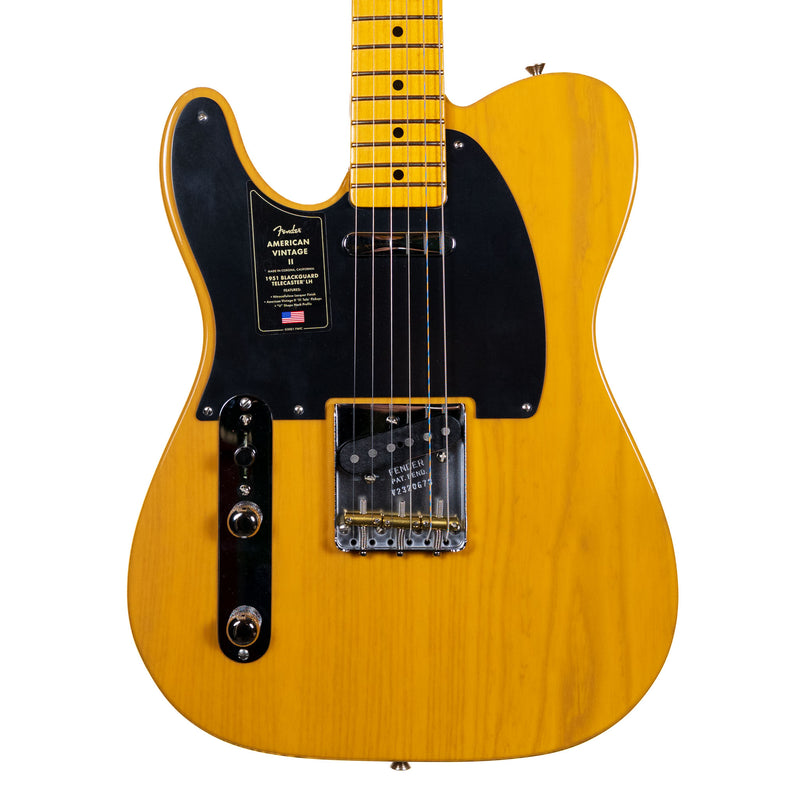 Fender American Vintage II 1951 Telecaster Left-Hand, Butterscotch Blonde