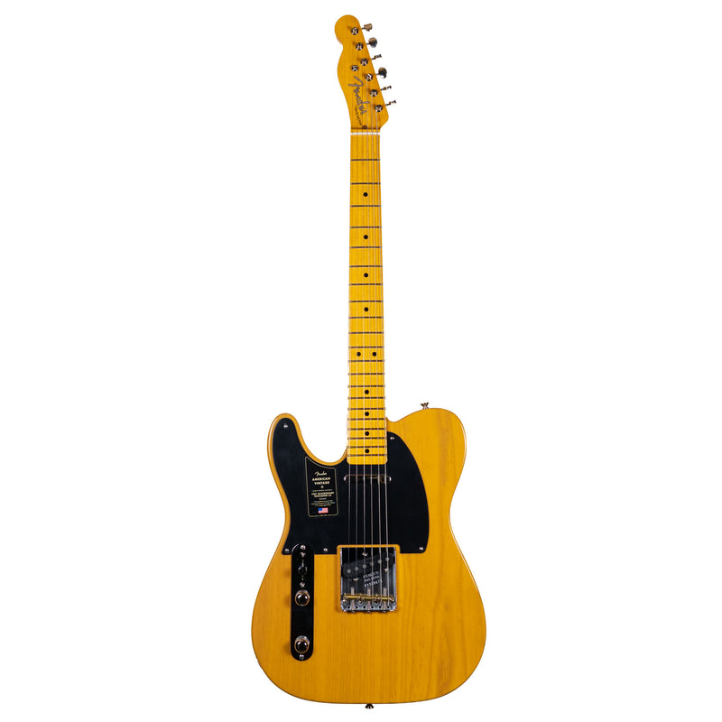 Fender American Vintage II 1951 Telecaster Left-Hand, Butterscotch Blonde