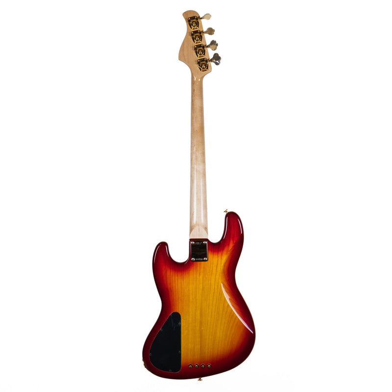 Pensa J-4 Bass, Cherry Burst #1357