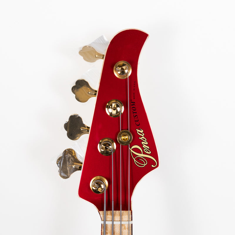 Pensa J-4 Bass, Trans White #1359