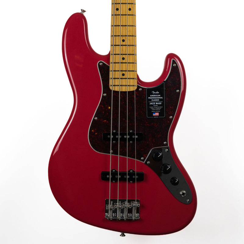 Fender American Professional Classic Jazz Bass, Faded Dakota Red