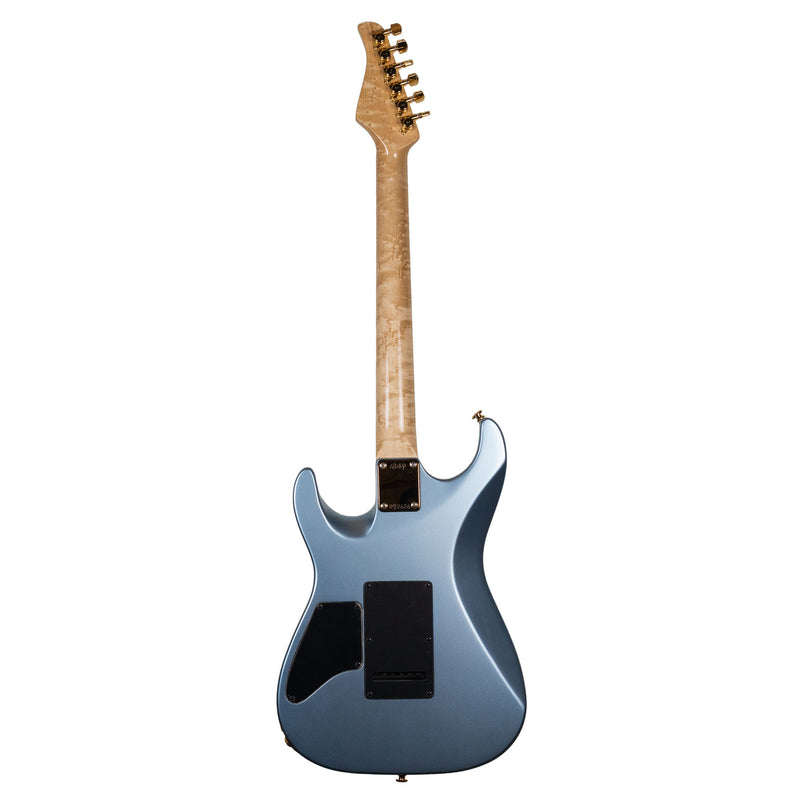 Pensa Soho Custom, Blue Ice Metallic, Birdseye Maple Neck
